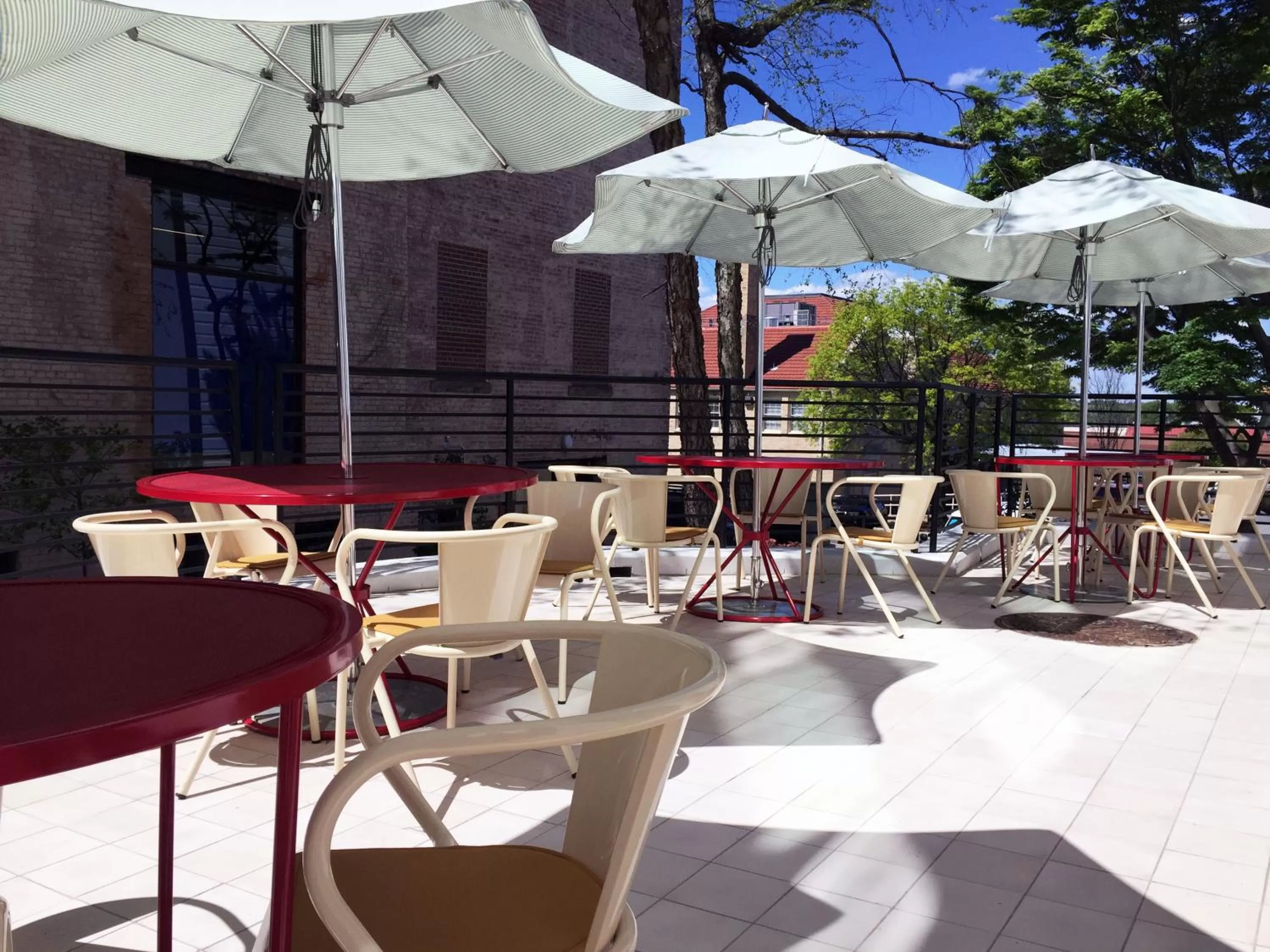 Patio in The Durham Hotel