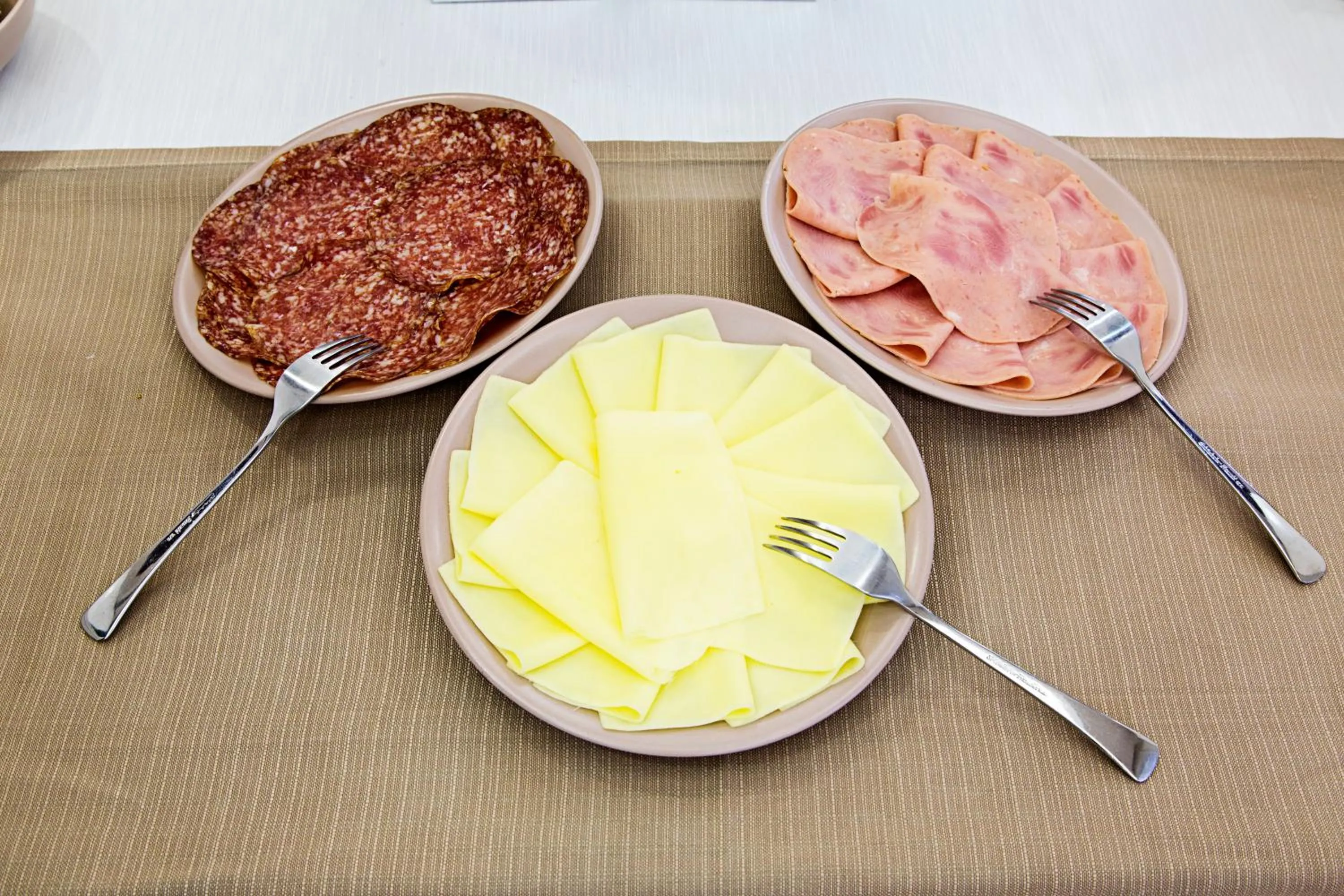 American breakfast in Hotel Palace 2000