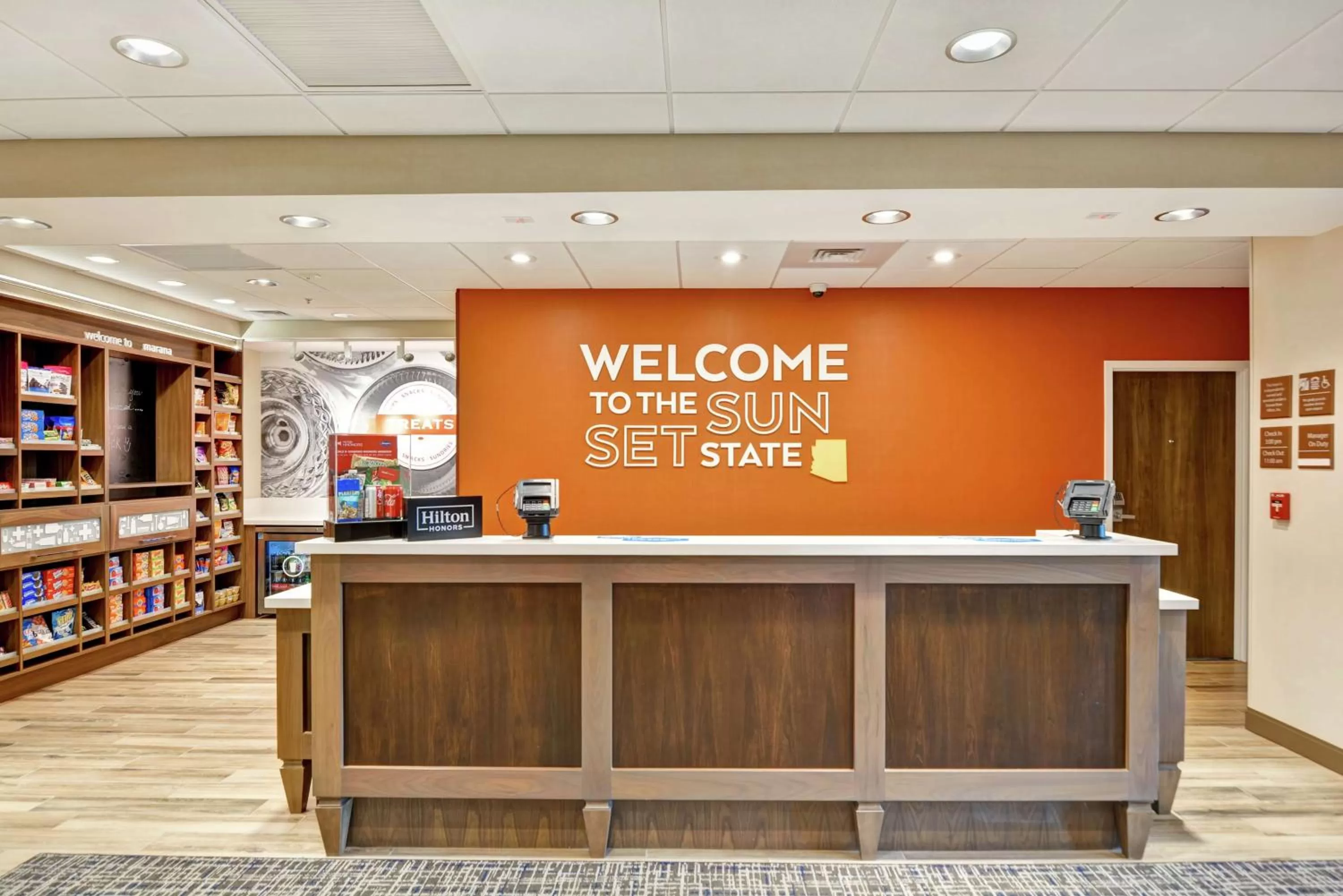 Lobby or reception in Hampton Inn & Suites Tucson Marana