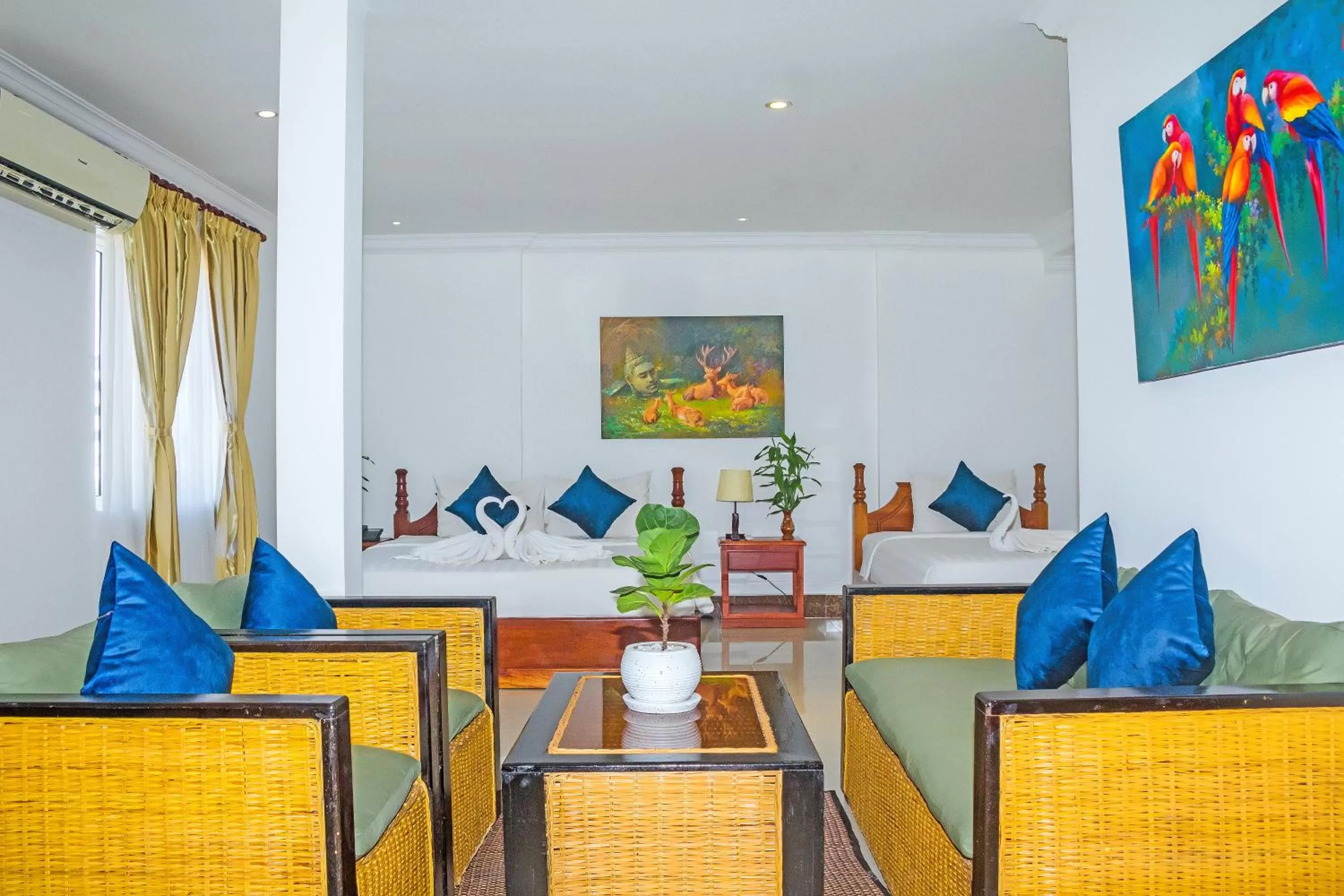 Bedroom in The Blanc Residence