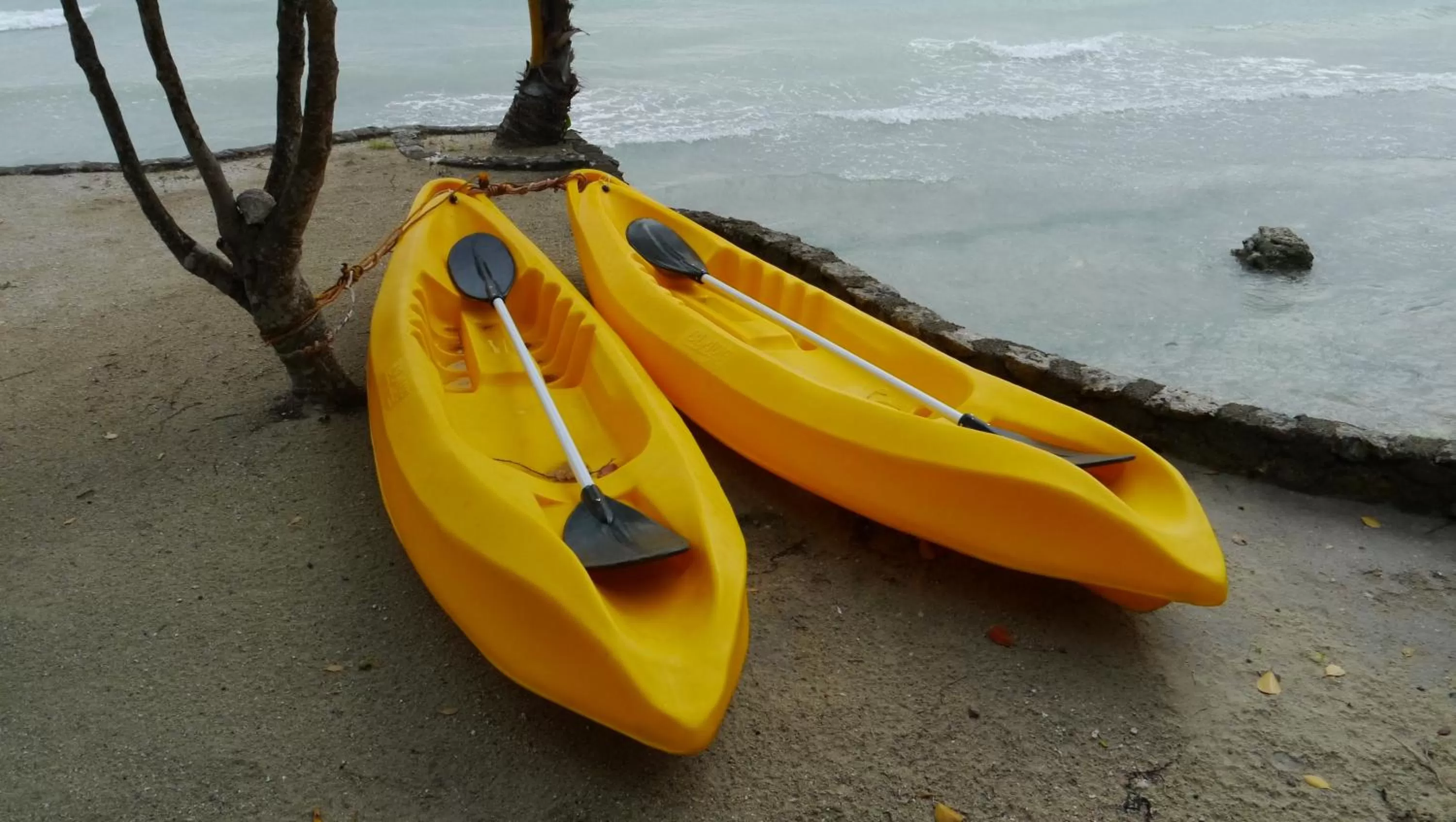 Canoeing in Moalboal T Breeze Coastal Resort