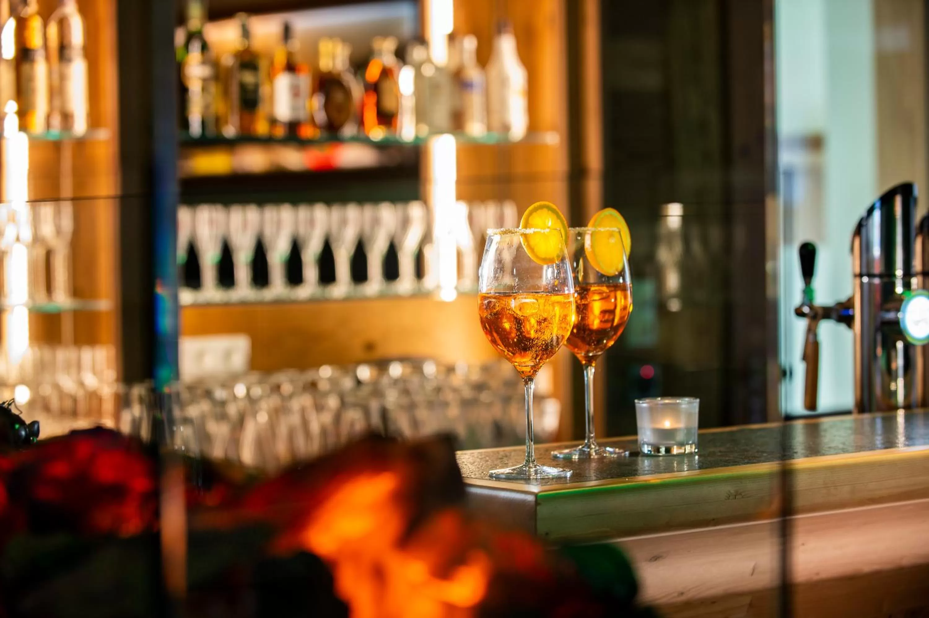 Lounge or bar in Grizzly Sport & Motorrad Resort