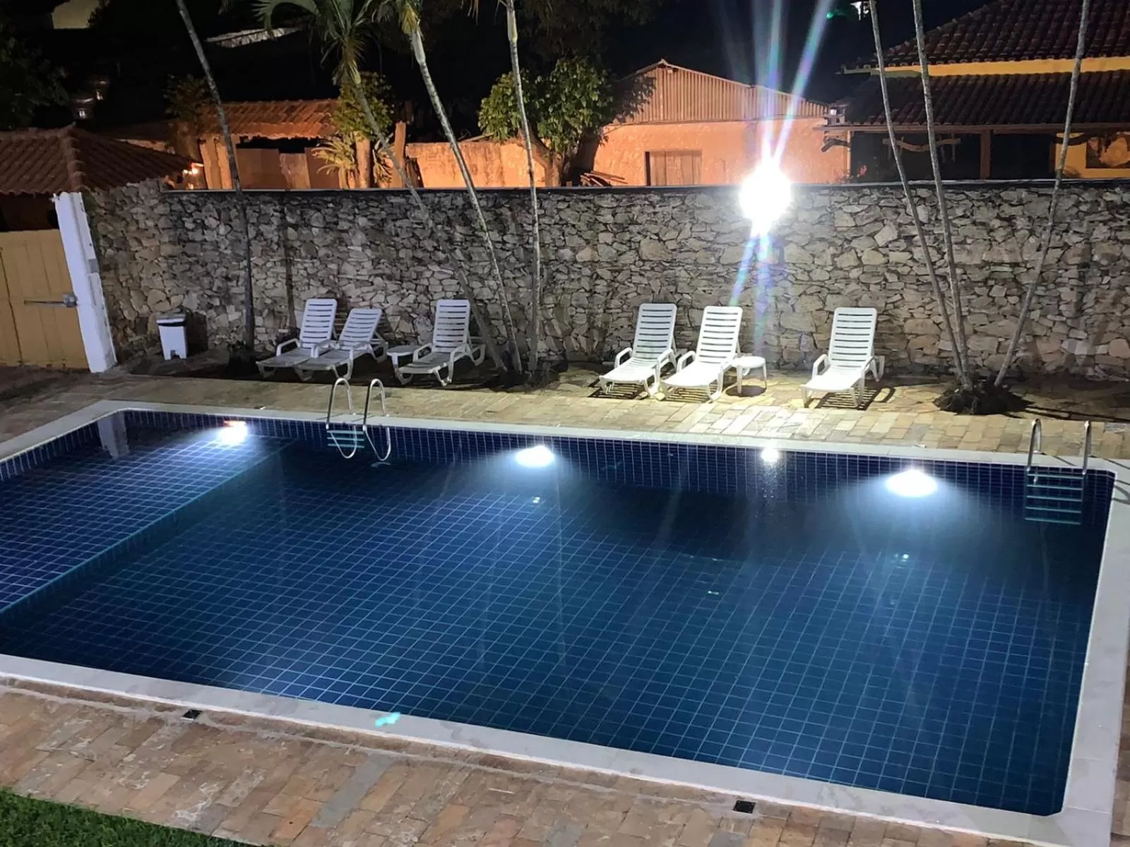 Swimming Pool in Pousada o Amanhecer
