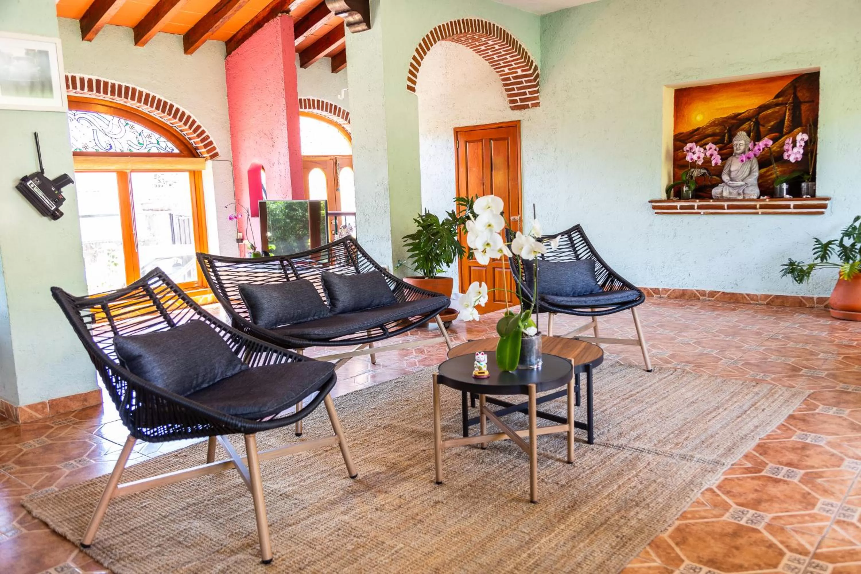 Seating area in Colibrí Turquesa