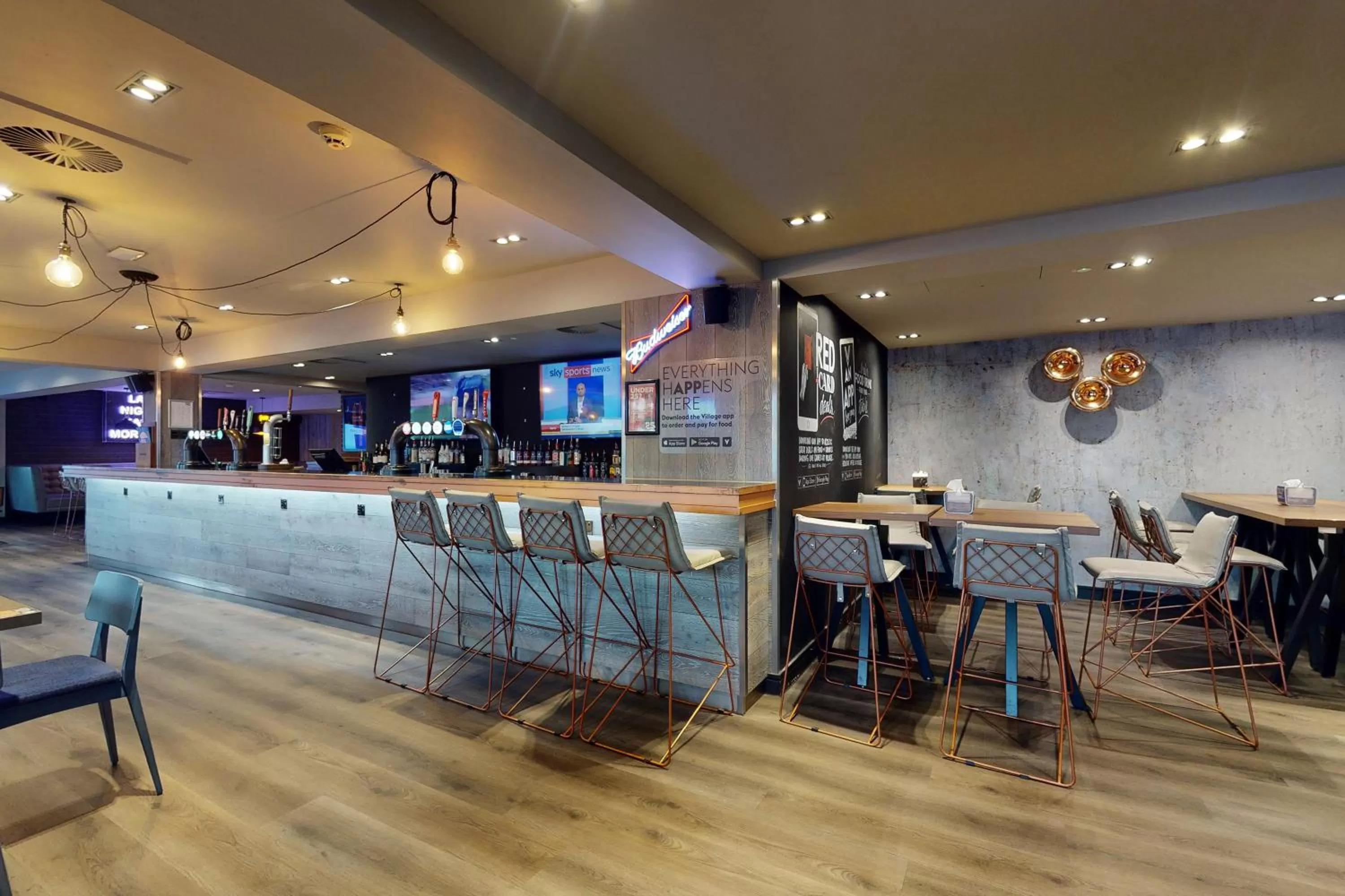 Lounge or bar in Village Hotel Bournemouth
