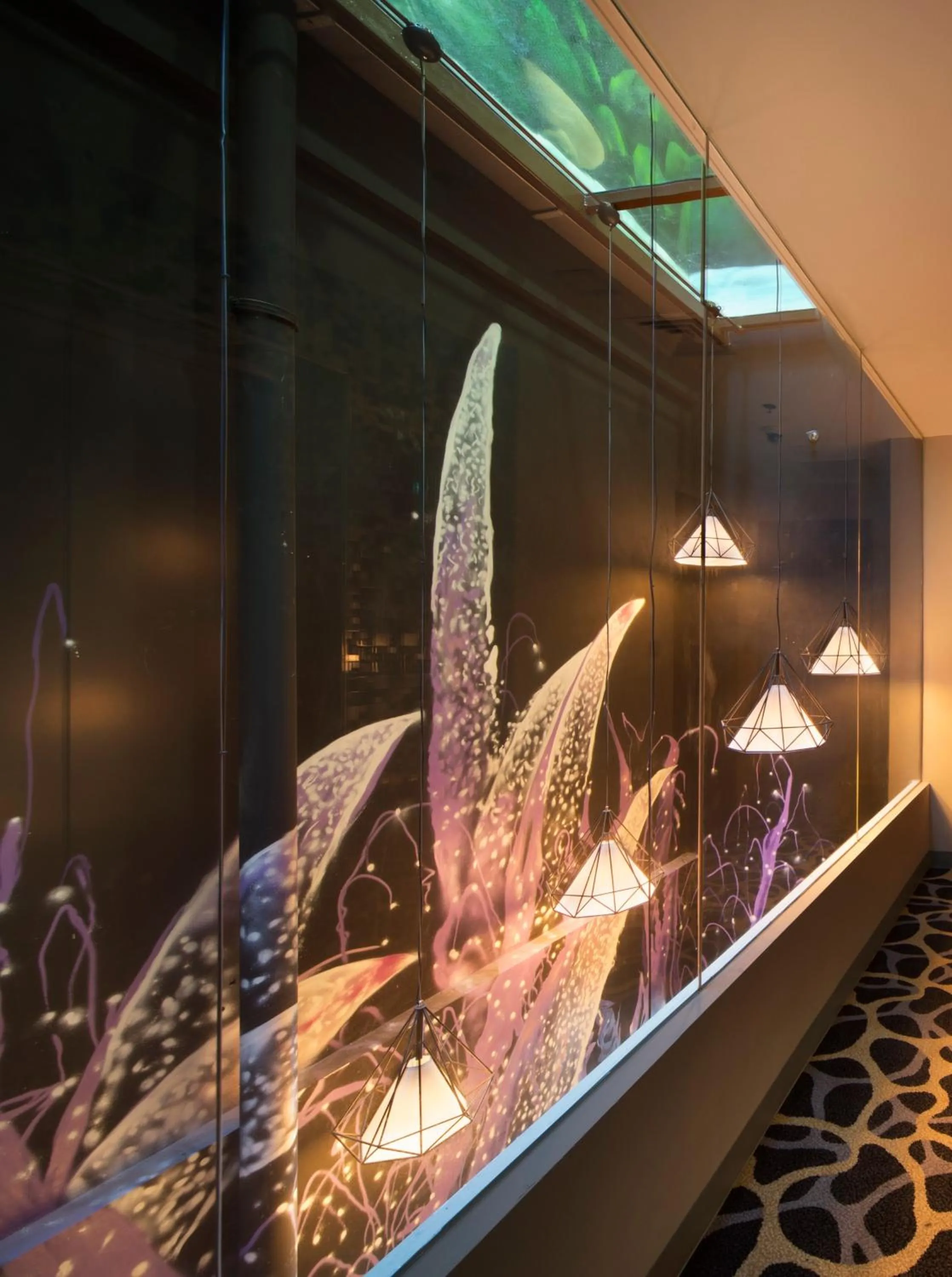 Decorative detail in Hotel Clover 7