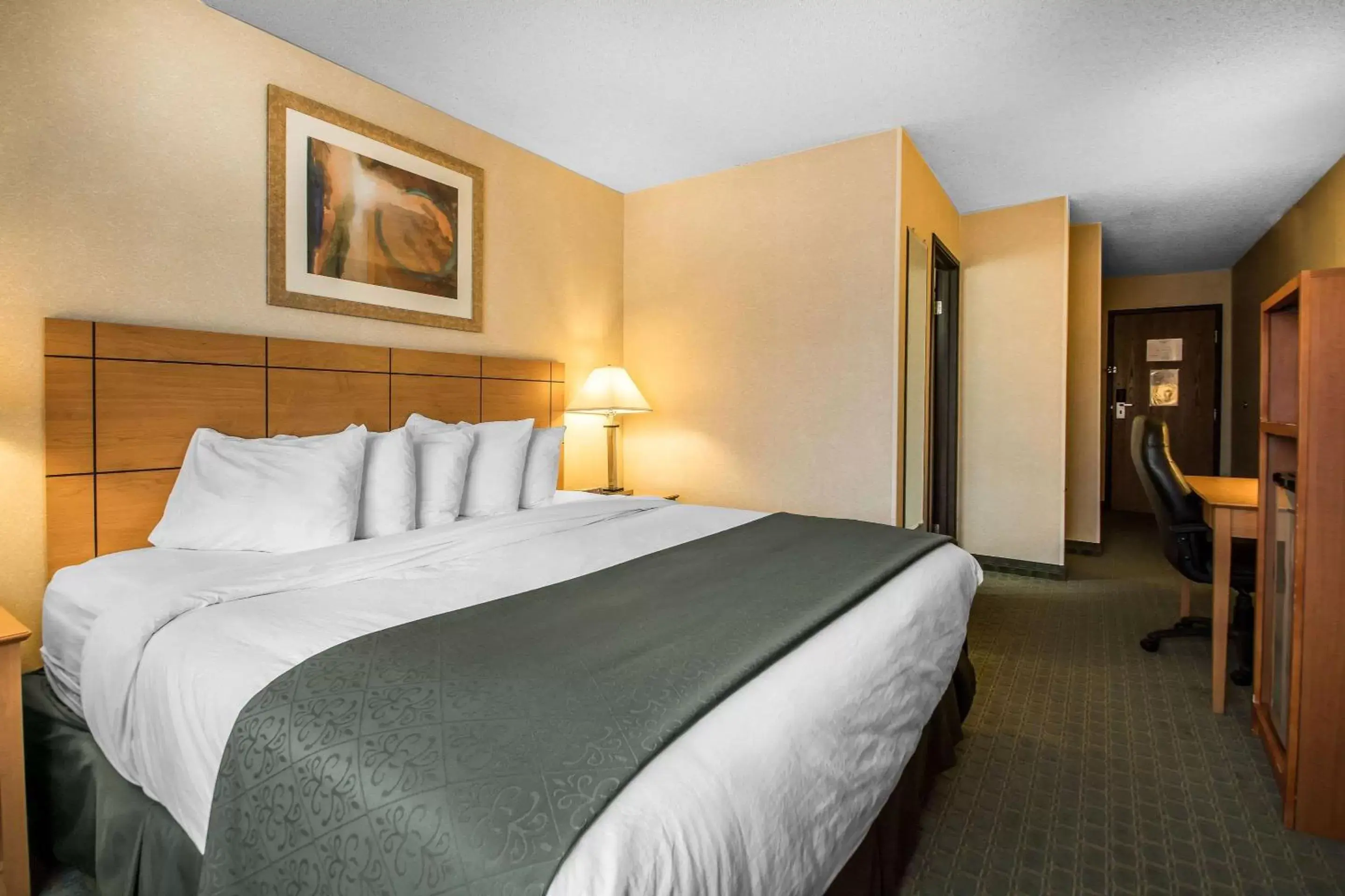 King Room - Non Smoking in Quality Inn Dubuque on Hwy 20 King Room - Non Smoking in Quality Inn Dubuque on Hwy 20