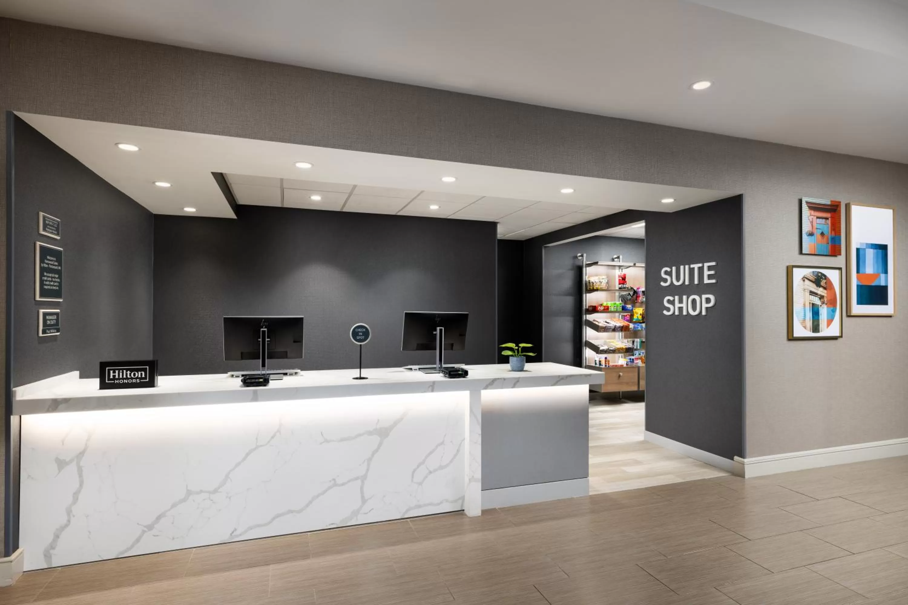 Lobby or reception in Homewood Suites by Hilton Portsmouth