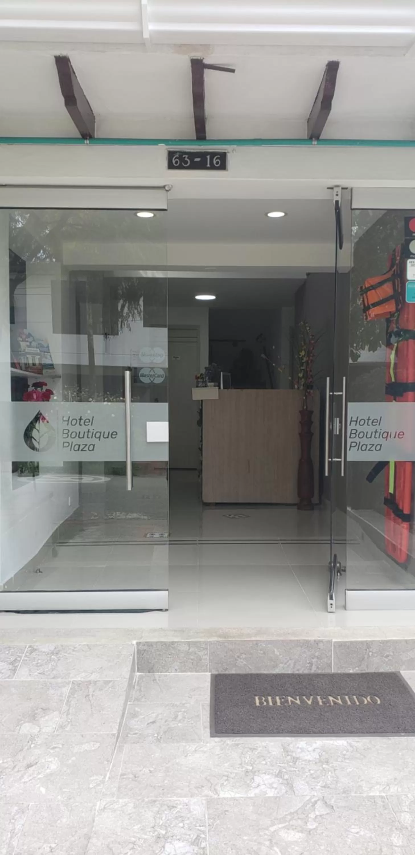 Lobby or reception in Hotel Boutique Plaza