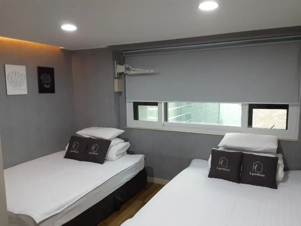 Bed in K-Grand Hostel Gangnam1