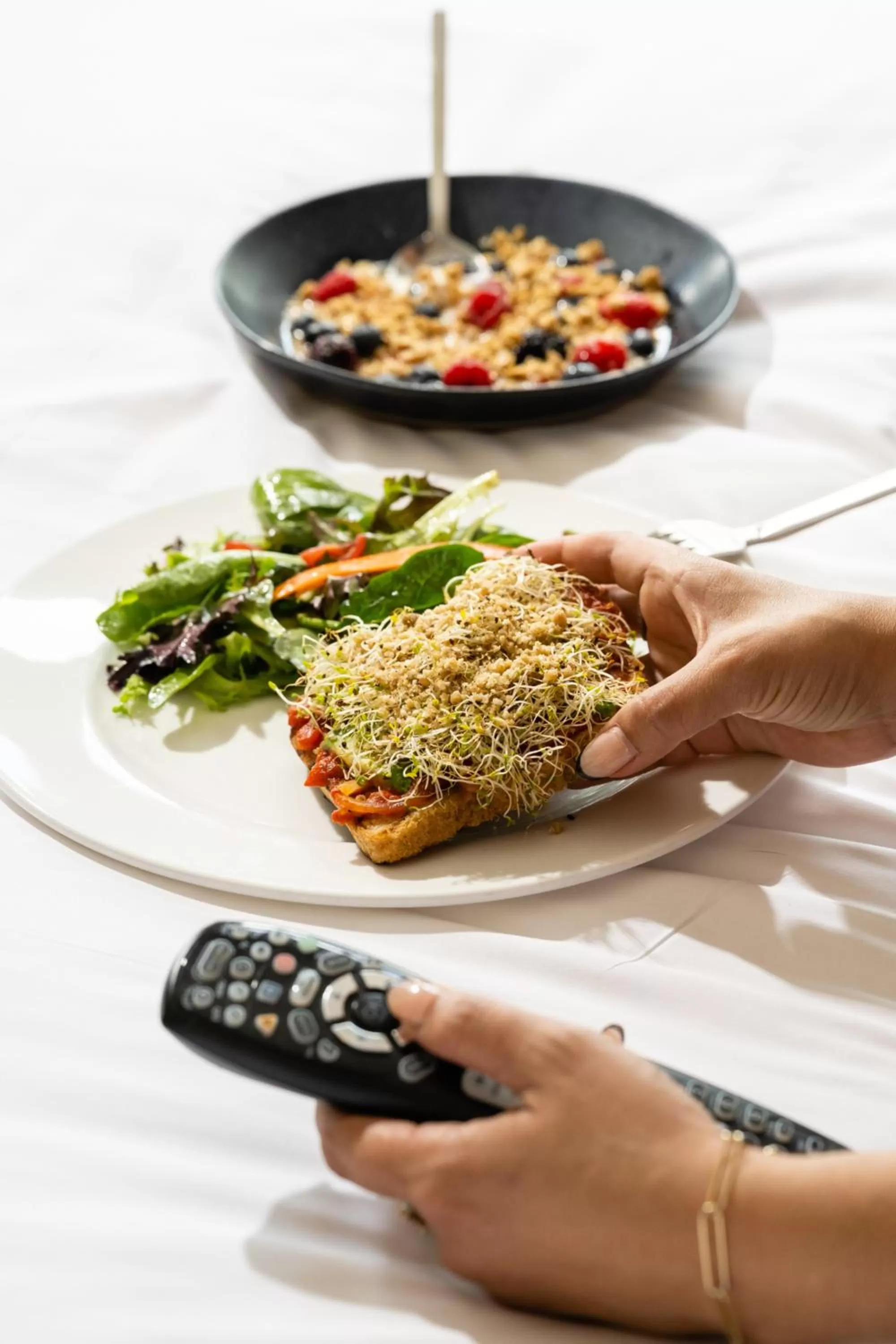 Food close-up in Gladstone House