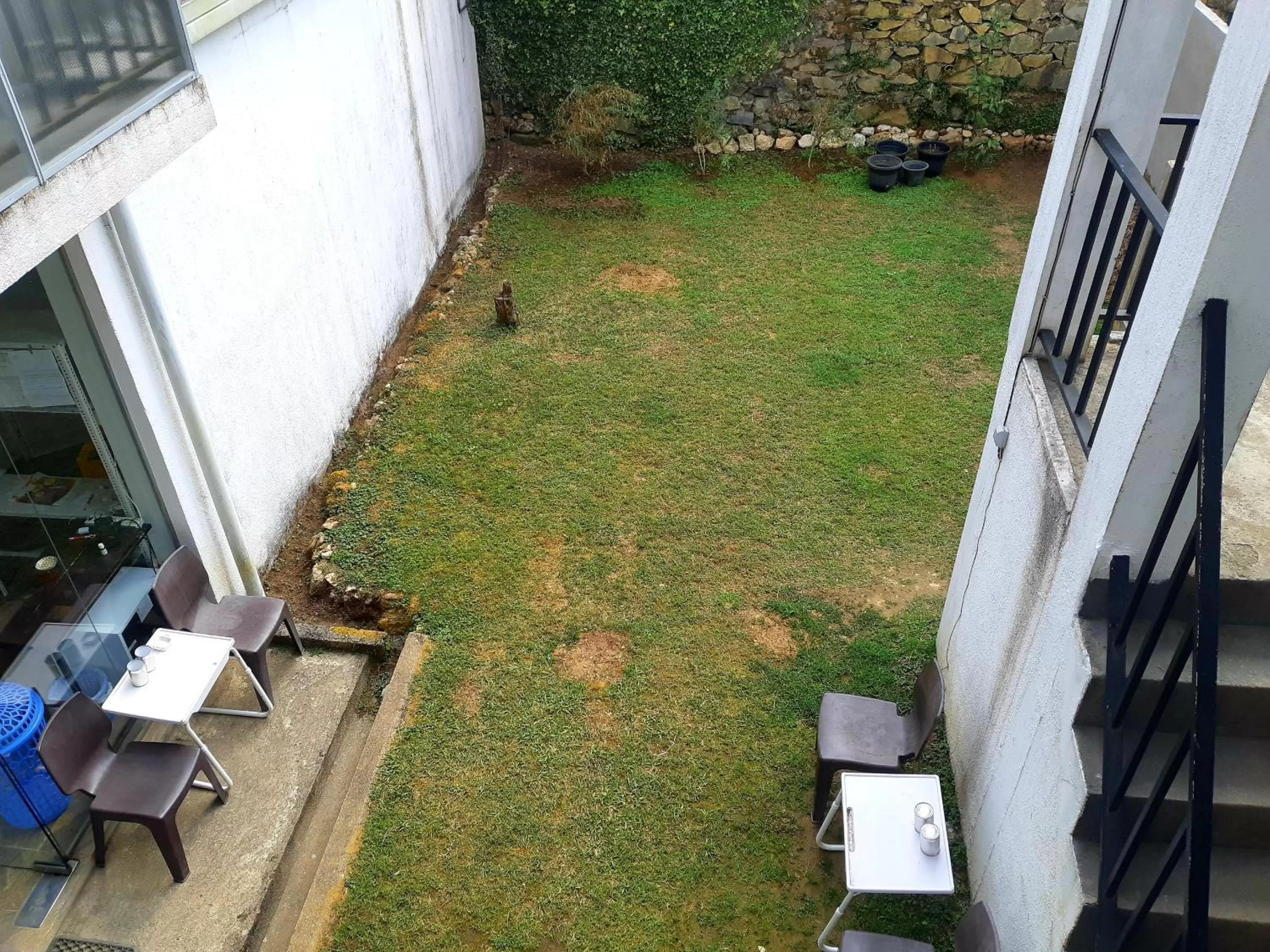 Balcony/Terrace, Garden View in Siril Guesthouse Hostel