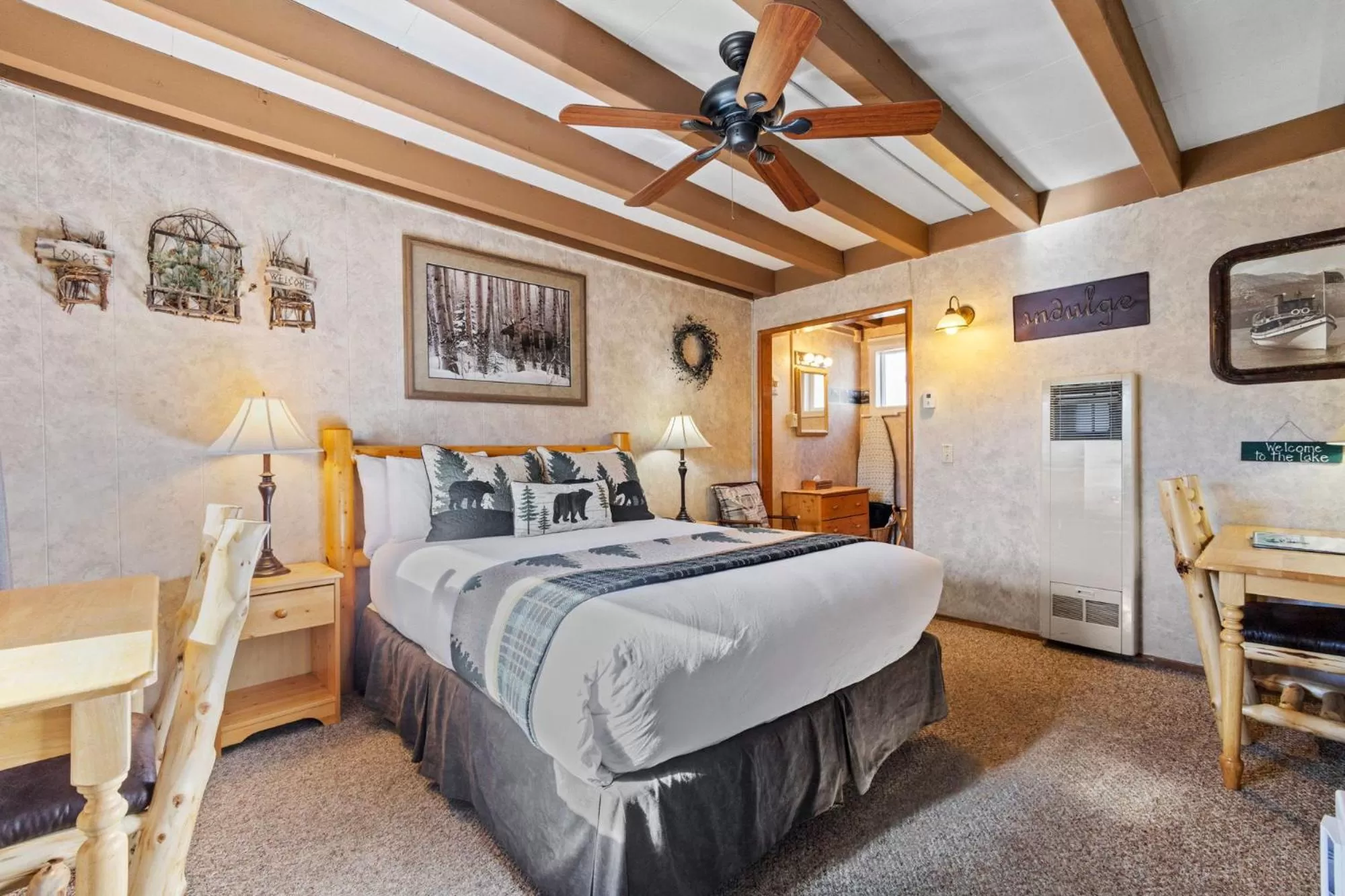 Bed in Mother Nature's Inn