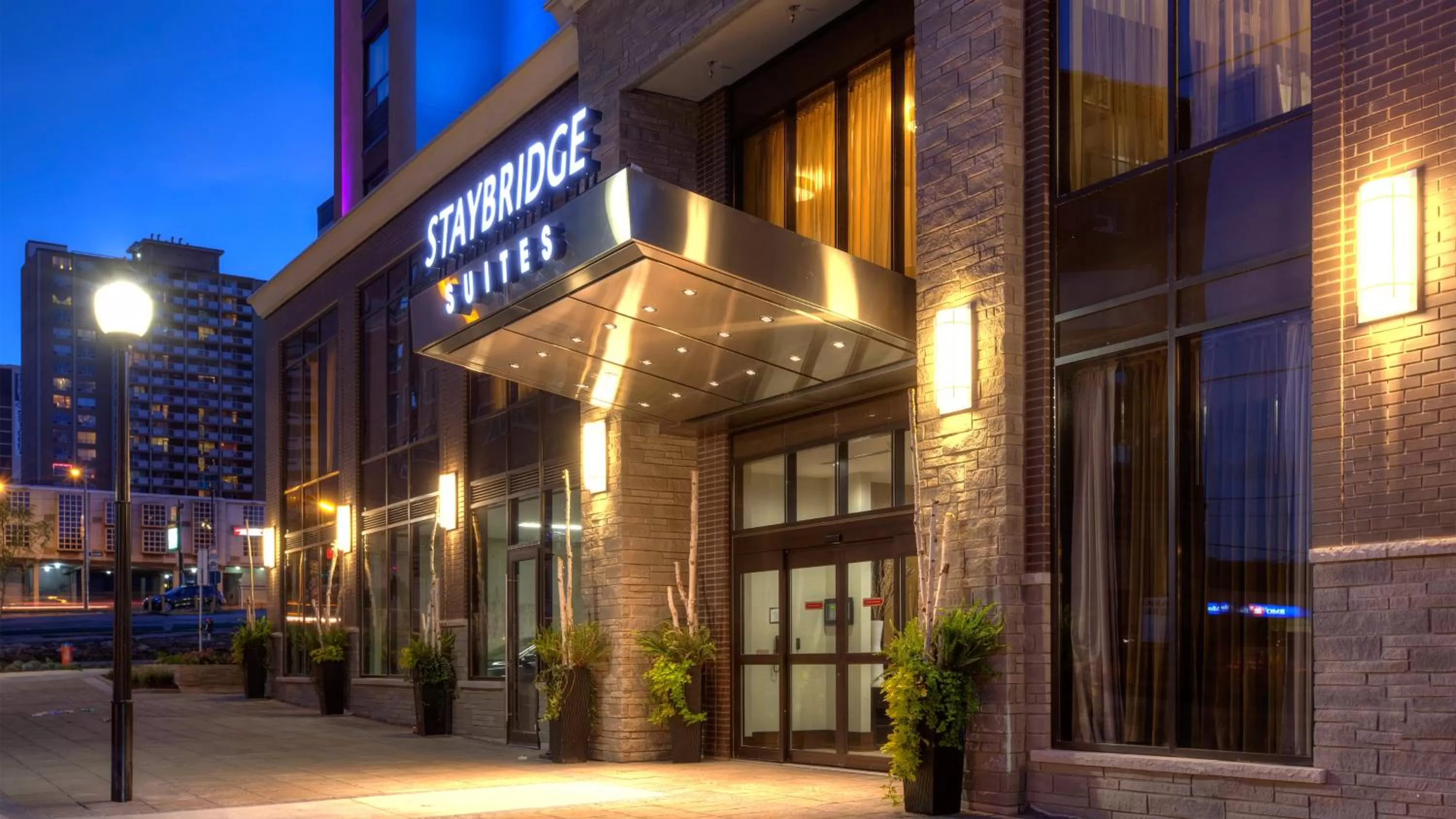 Property building in Staybridge Suites Hamilton - Downtown by IHG