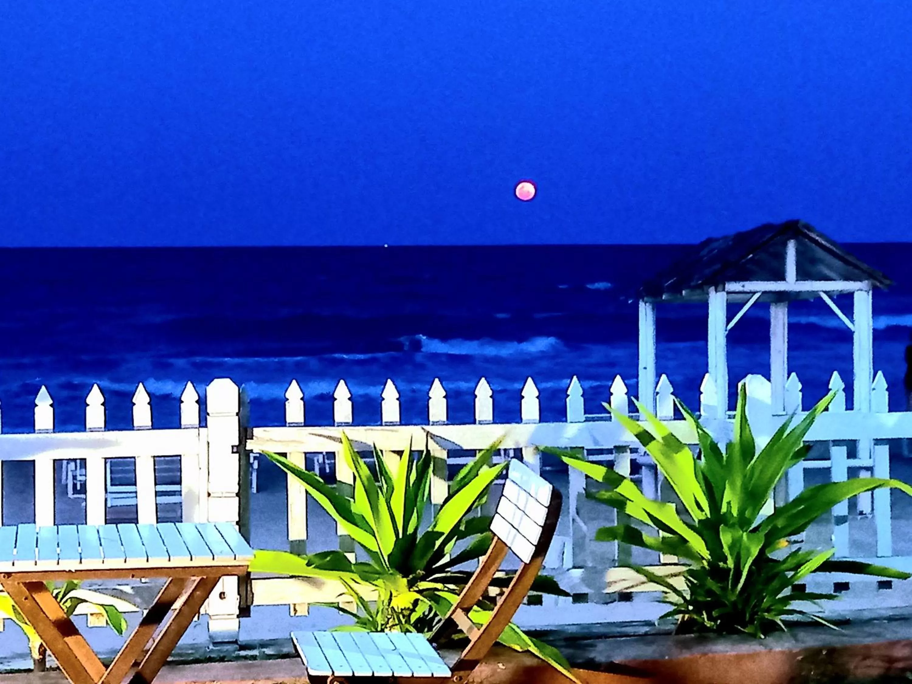 Night in Blue Sand Beach Resort