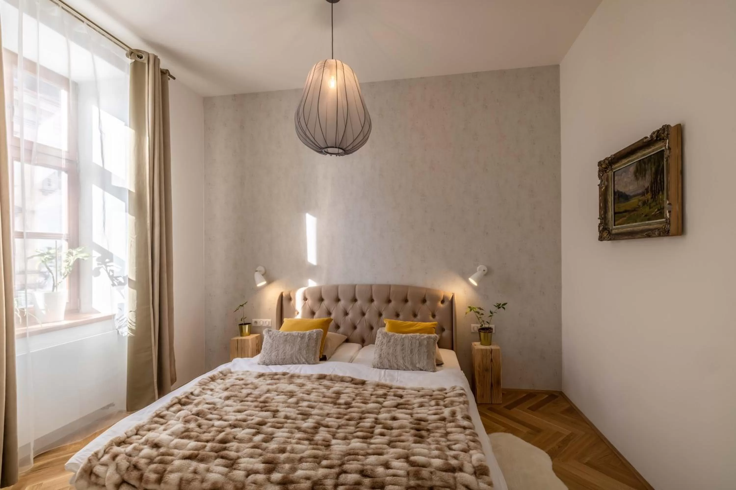 Bedroom, Bed in Apartmány Marienhof