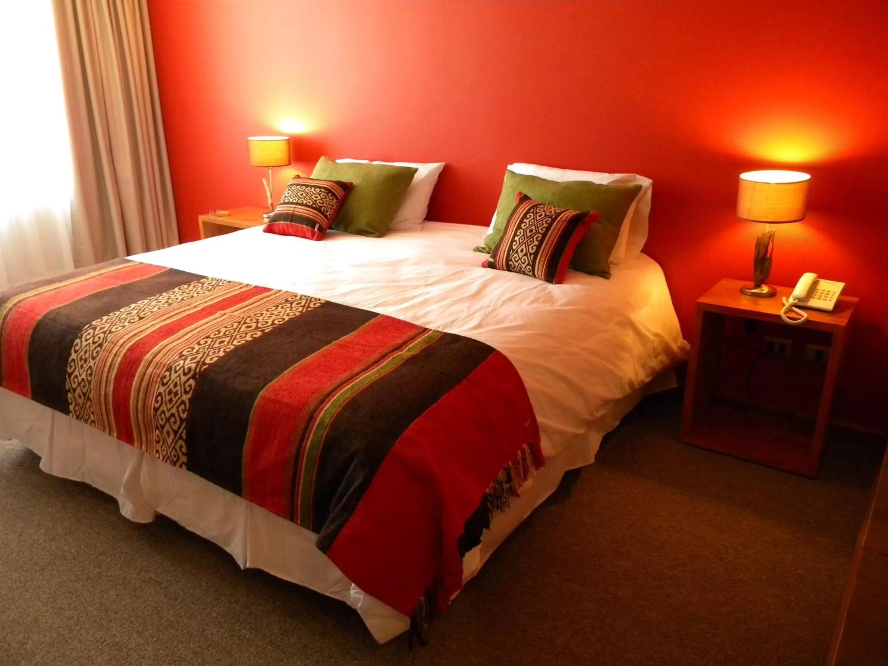 Bed in Hotel Terraza Suite