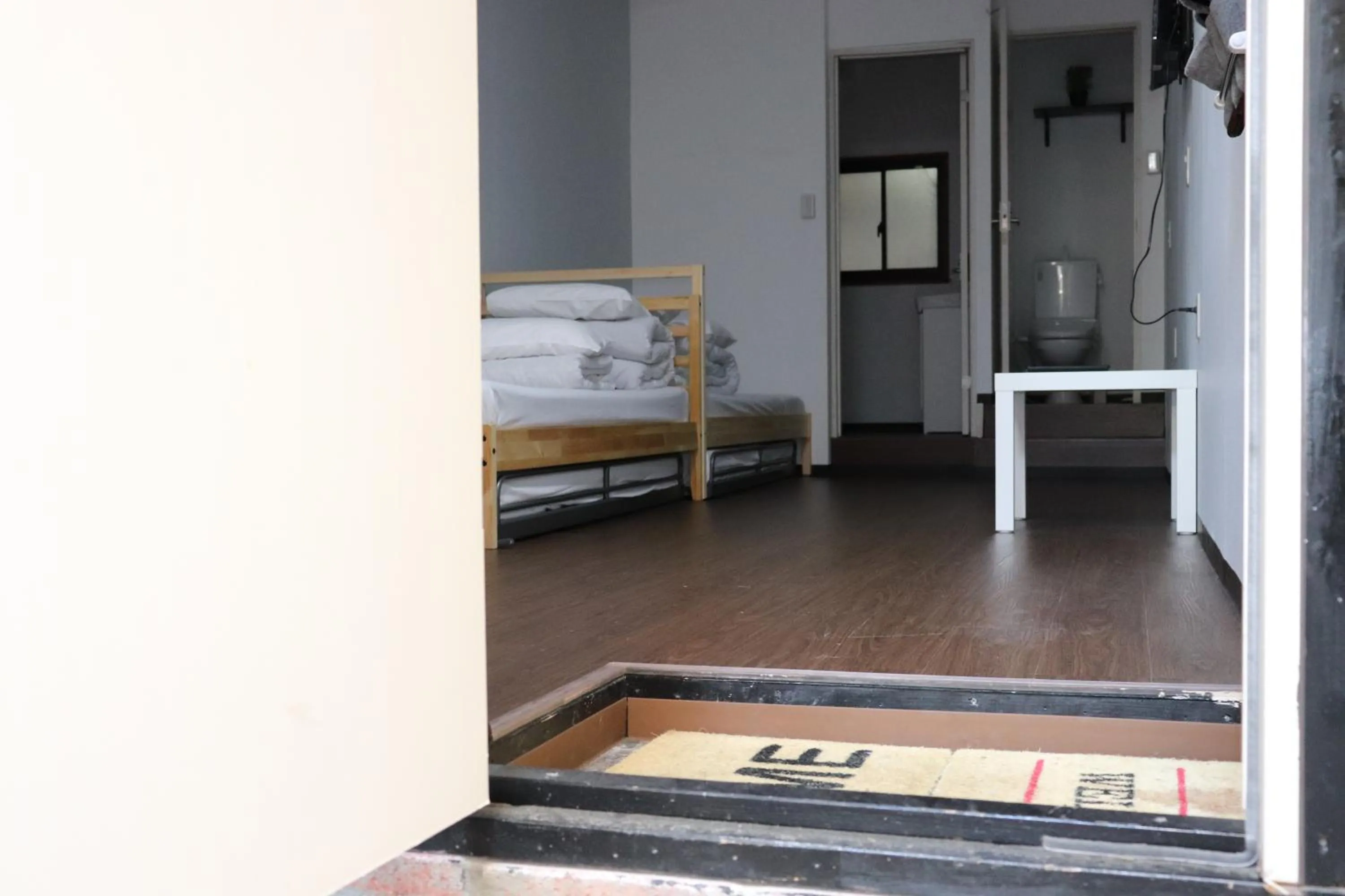 Bed in Sophiearth Apartment