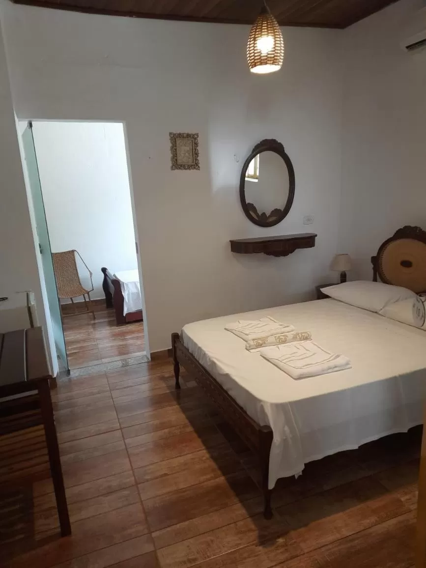 Bed in Pousada dos Candeeiros