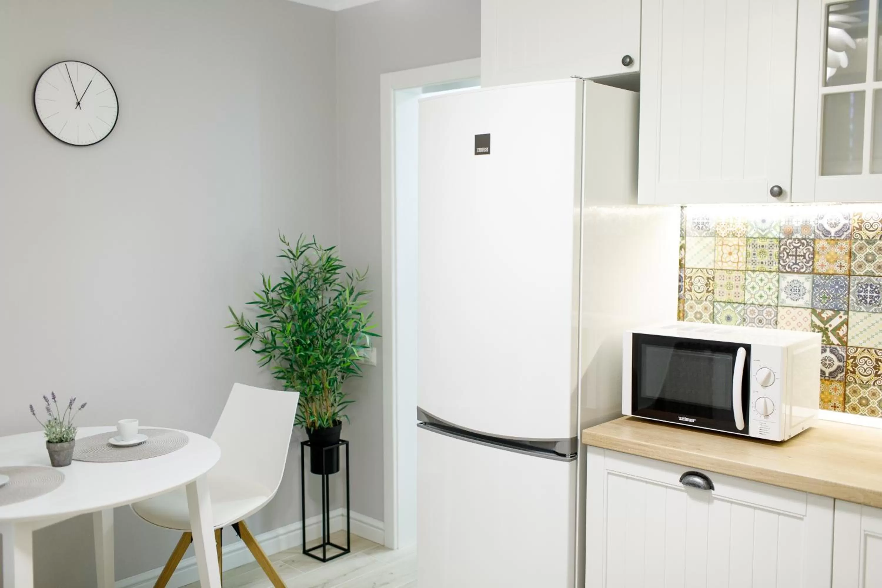 Kitchen or kitchenette in Apart-Hotel LAVINA з ДЖАКУЗІ