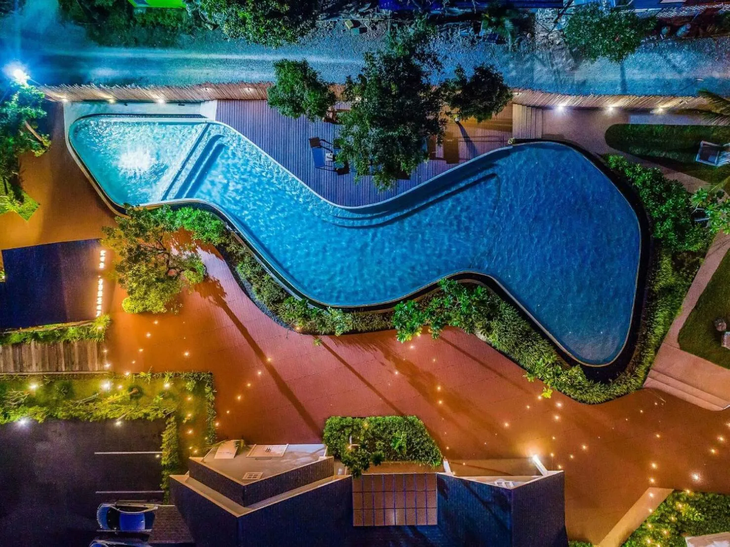 Swimming pool in Peggy's Cove Resort