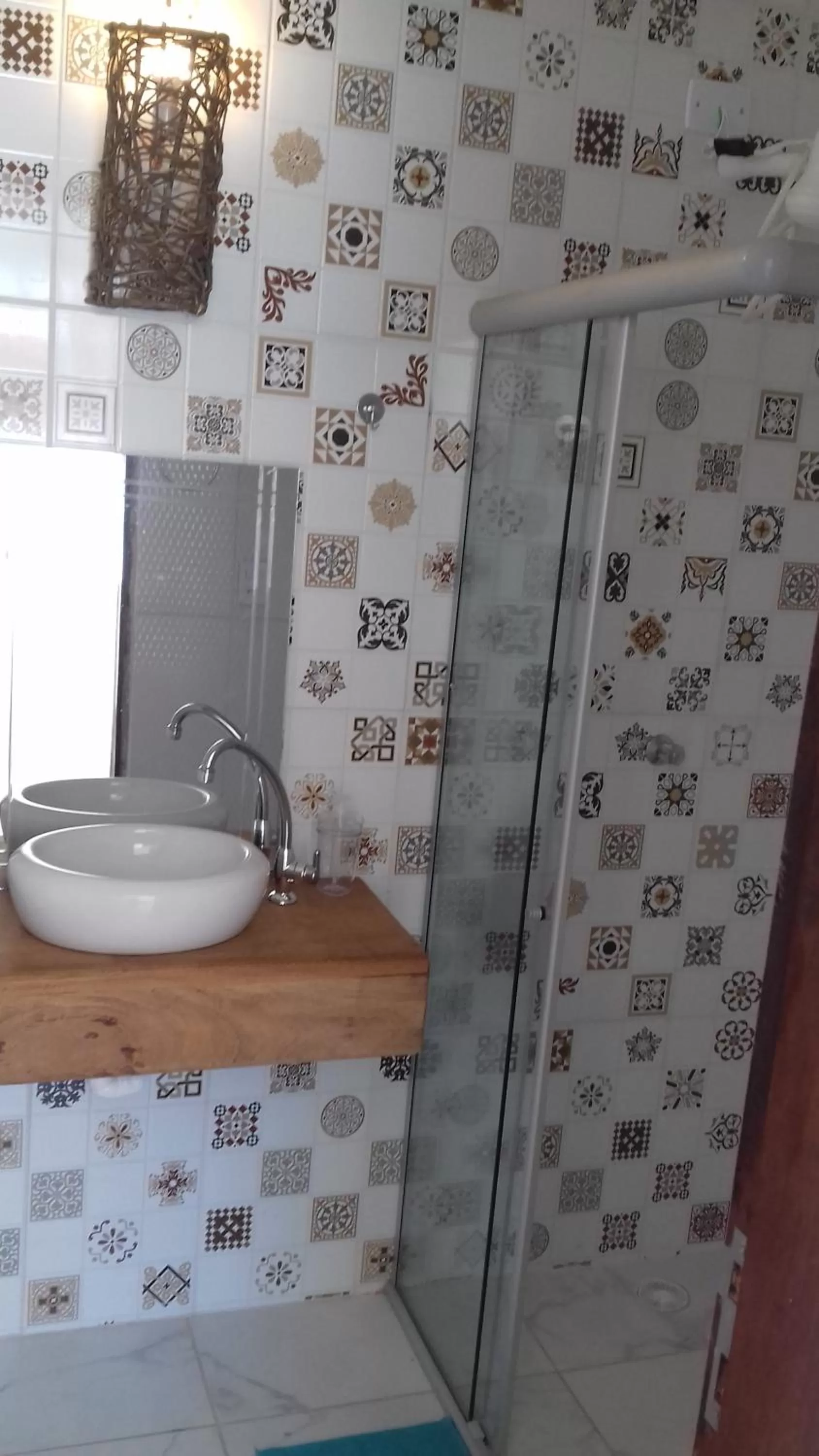 Shower, Bathroom in Pousada Boa Vida