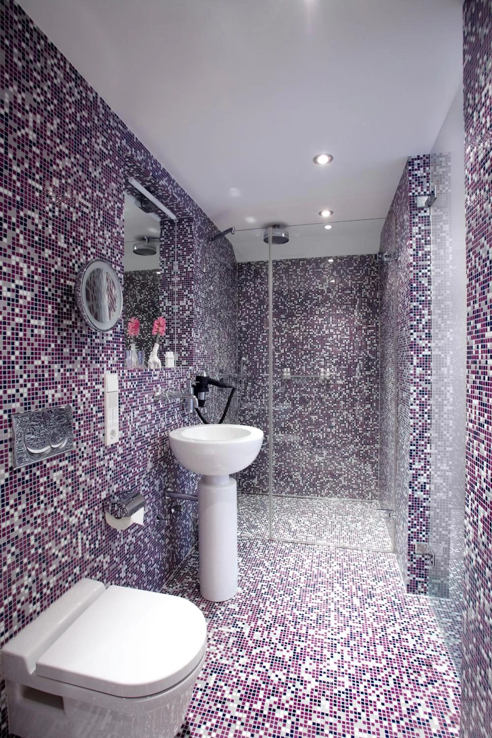 Decorative detail, Bathroom in abito Suites