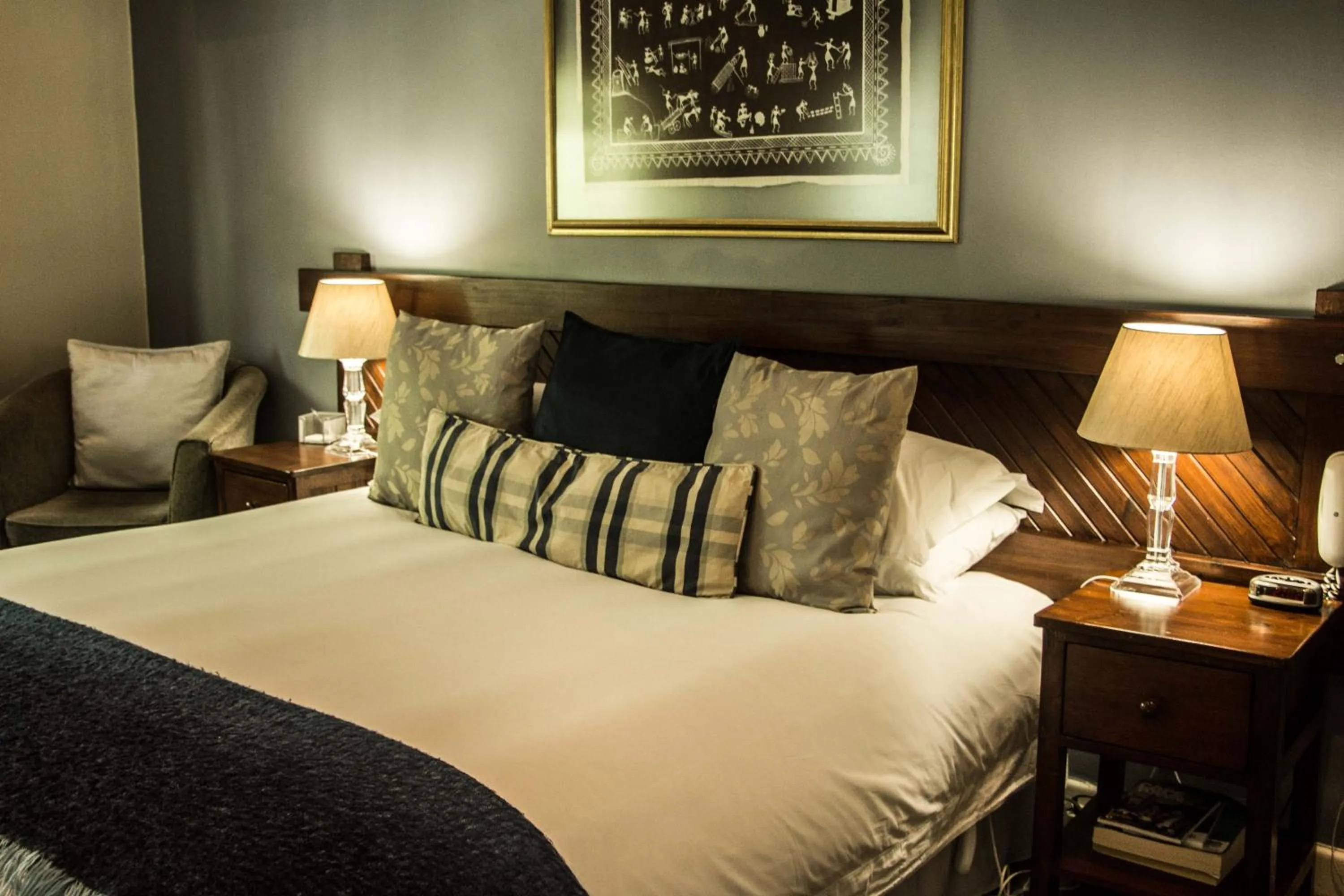 Bedroom, Bed in Wild Olive Guest House & Villa