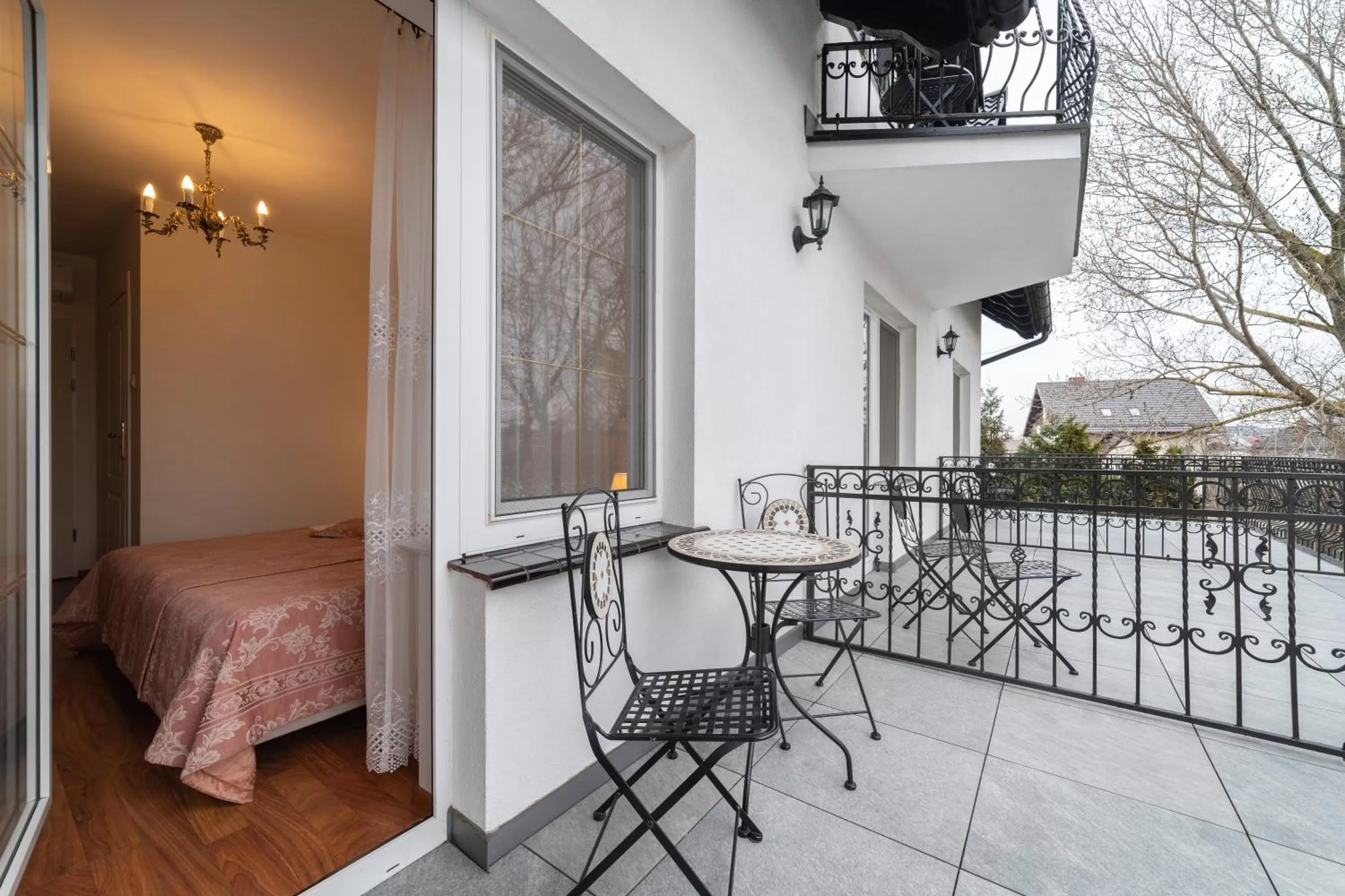 Balcony/Terrace in Pensjonat & Restauracja Admirał