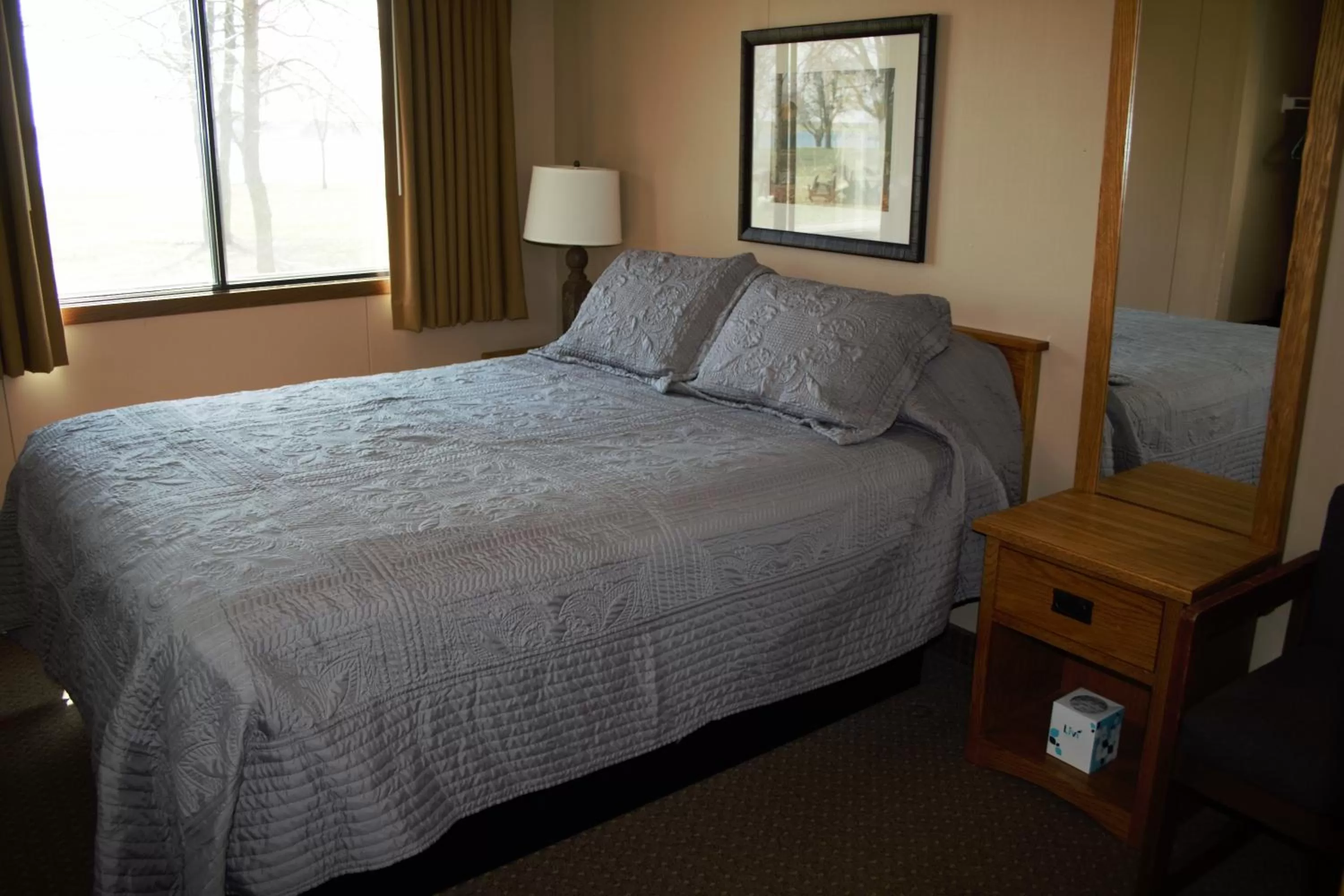 Bed in Lewis & Clark Resort