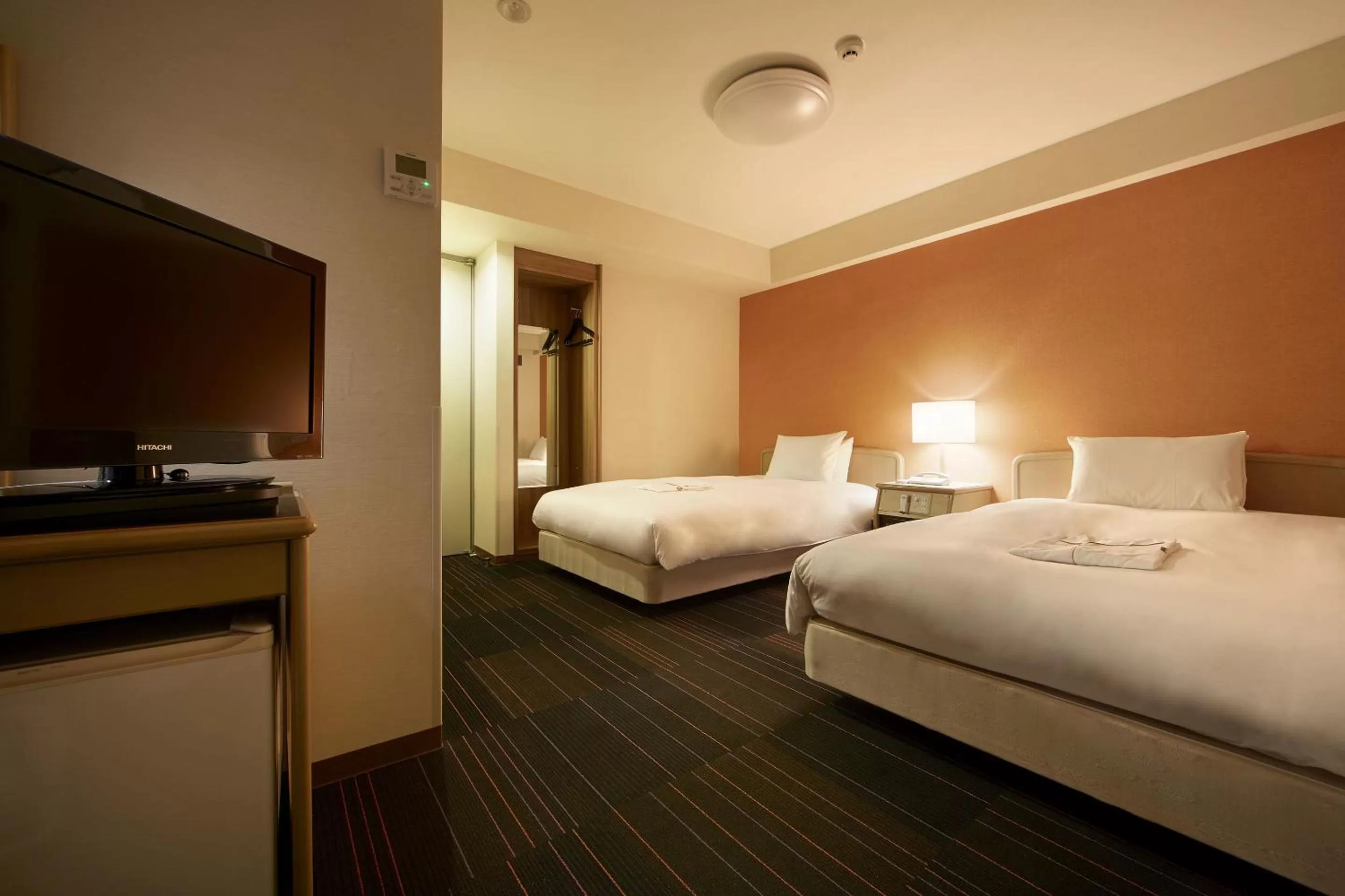 Photo of the whole room, Bed in the b suidobashi