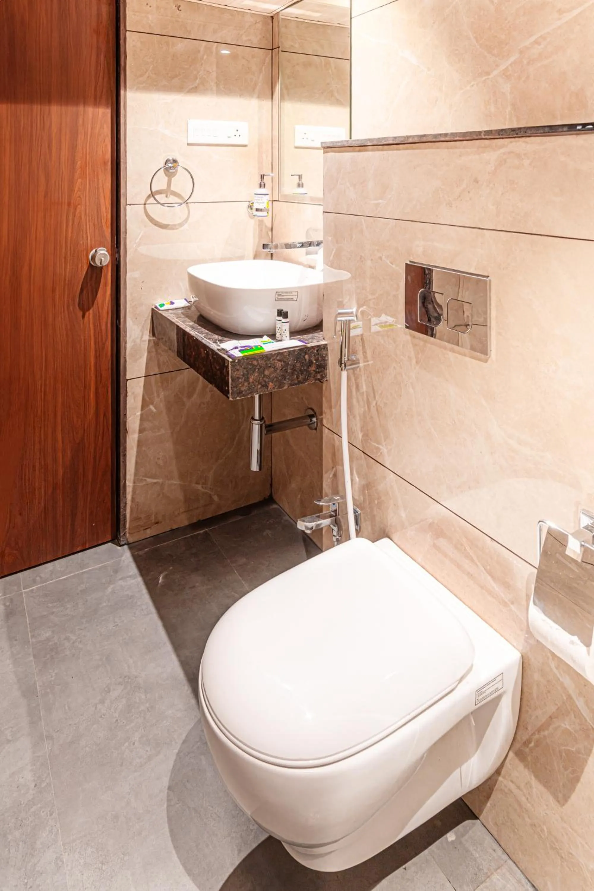 Shower in Treebo Serenity Inn, Koregaon Park