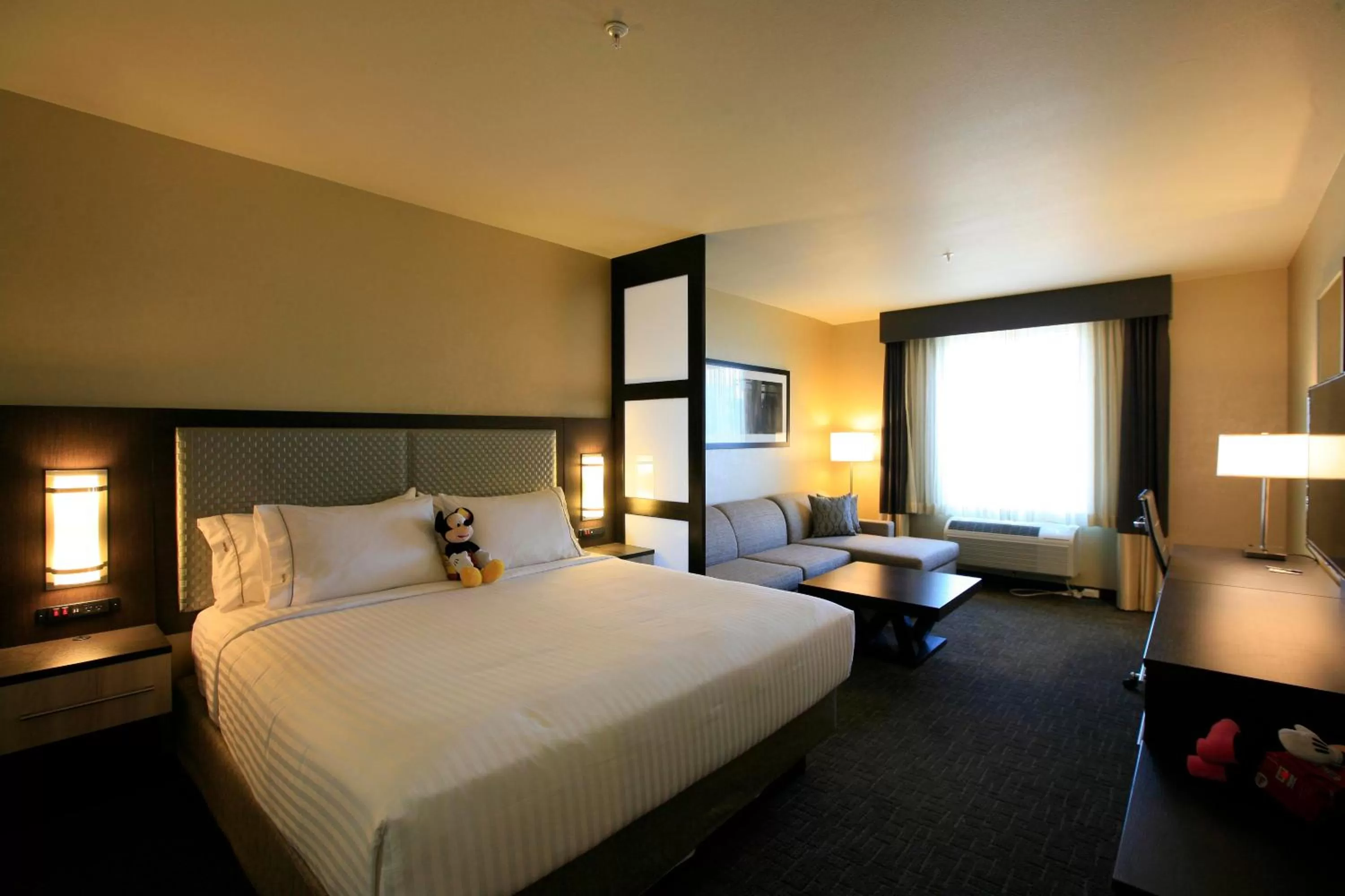 Photo of the whole room, Bed in Holiday Inn Express & Suites Anaheim Resort Area by IHG