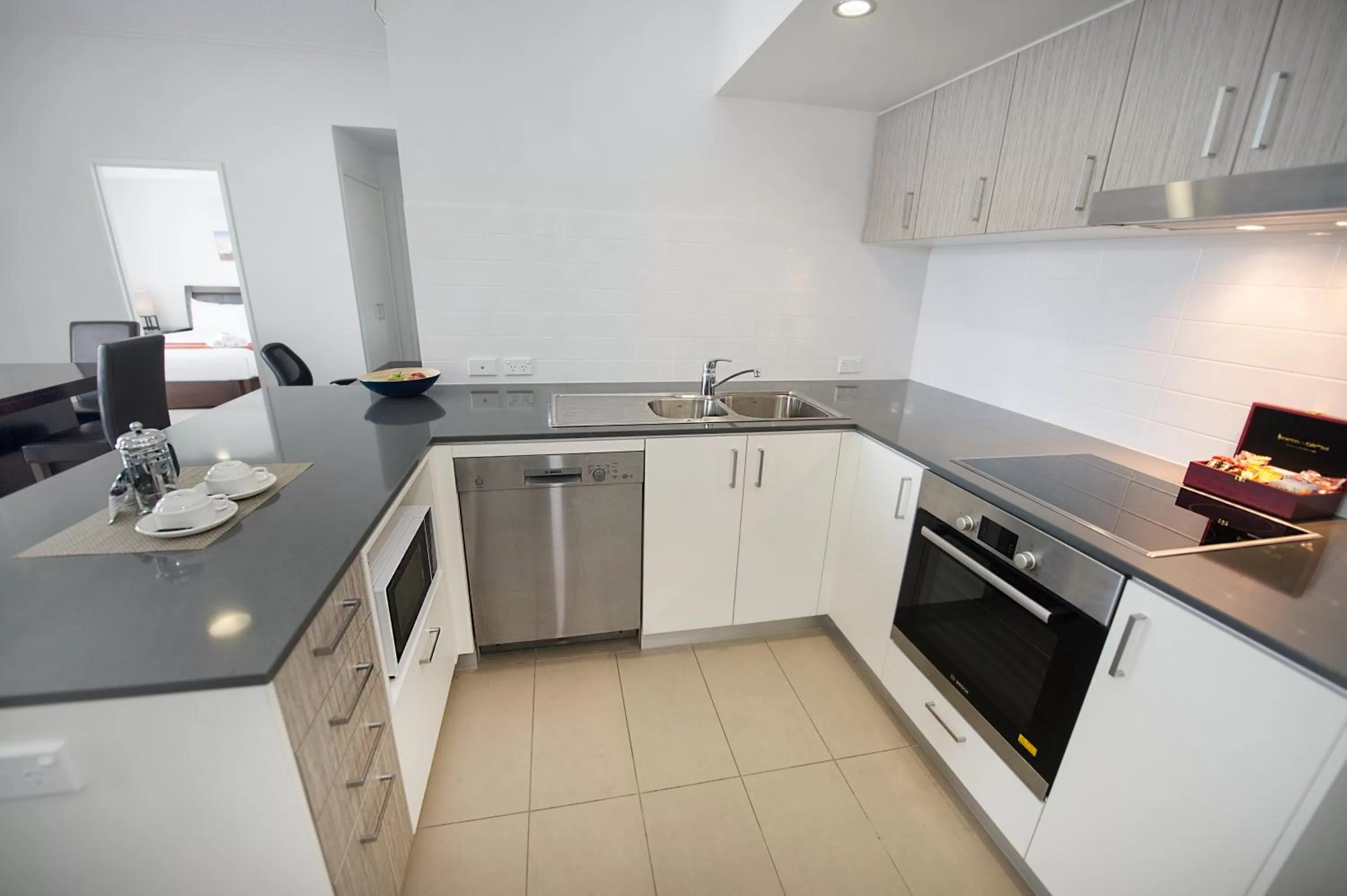 Kitchen or kitchenette in Gladstone Central Plaza Official