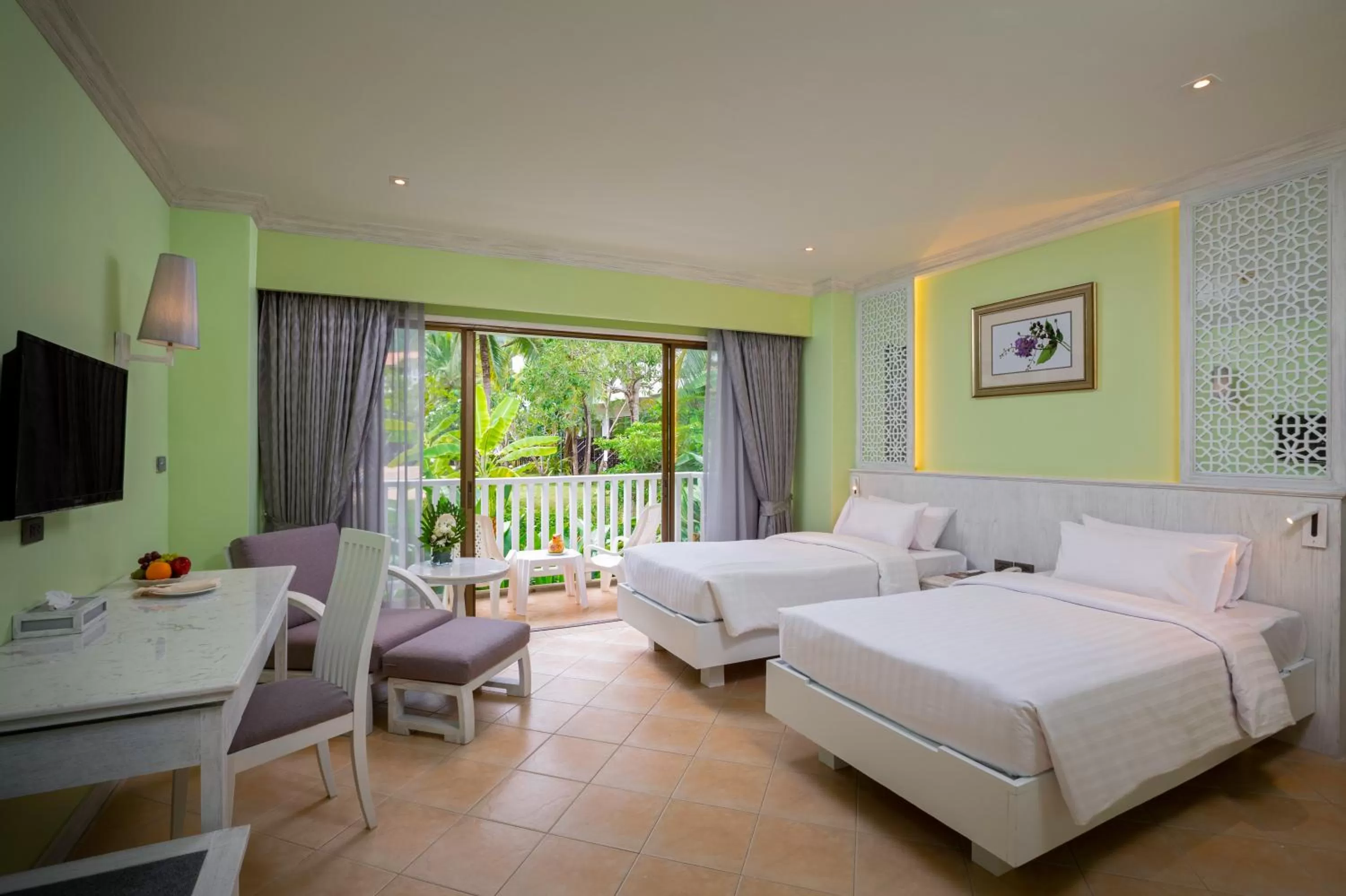 Photo of the whole room, Bed in Aonang Villa Resort I Beach Front