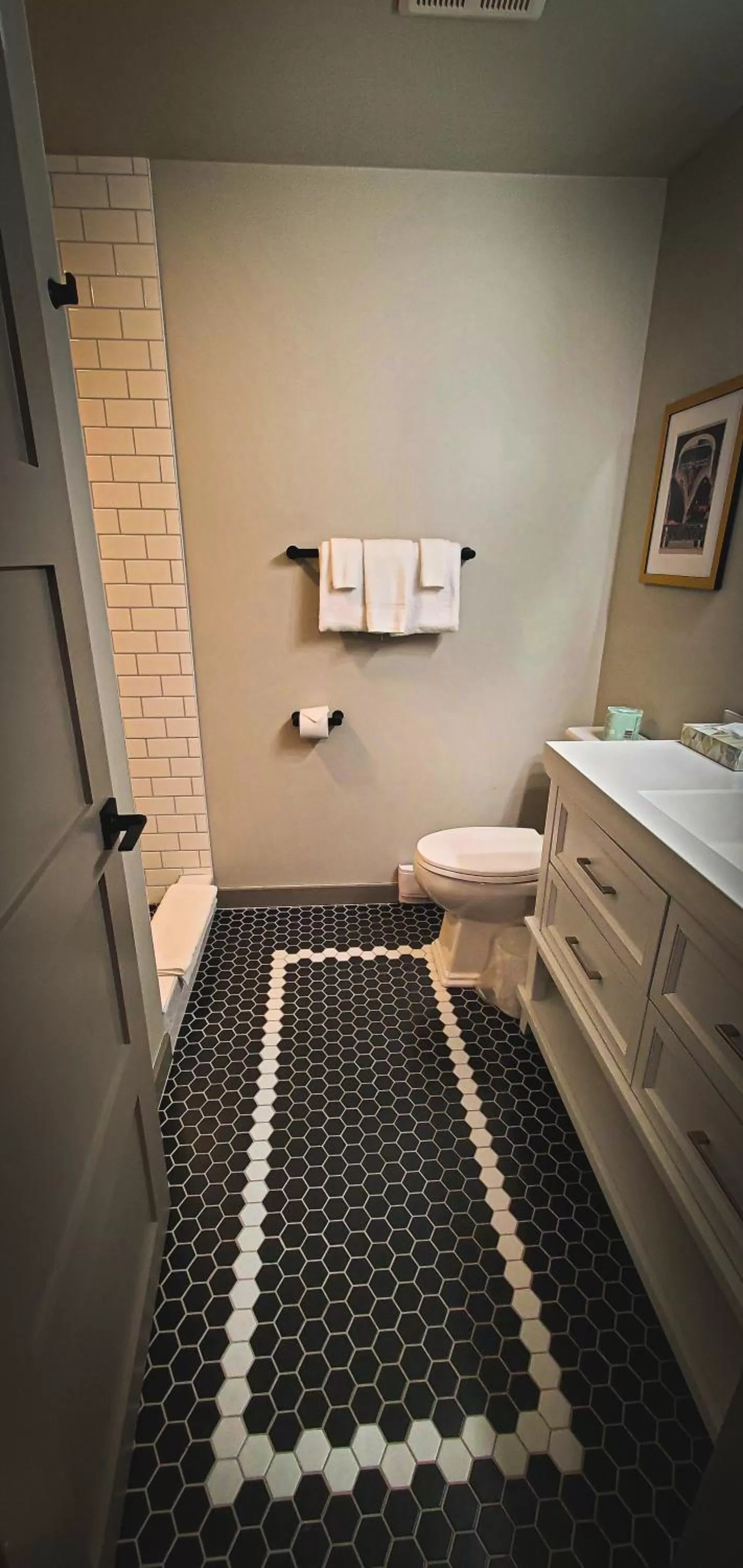 Bathroom in The Baker Hotel