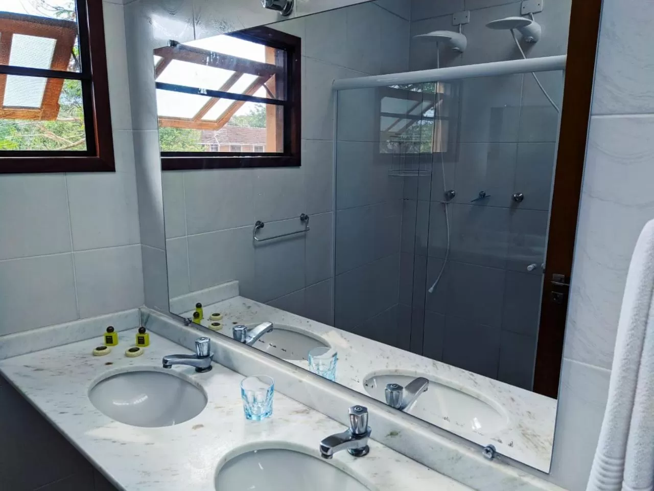 Bathroom in Pousada Mar Azul