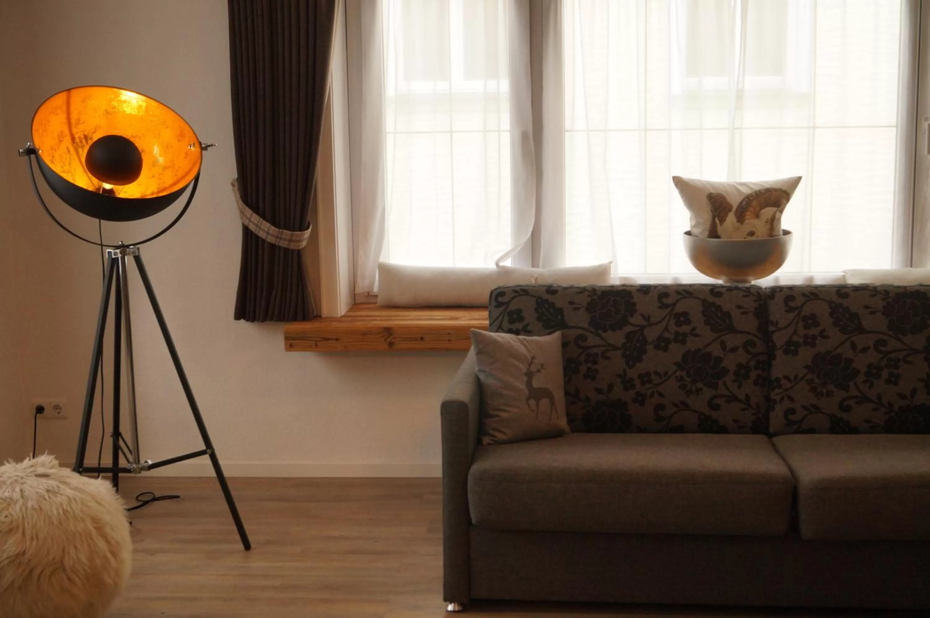 Decorative detail, Seating Area in Alpin Lifestyle Hotel Löwen & Strauss