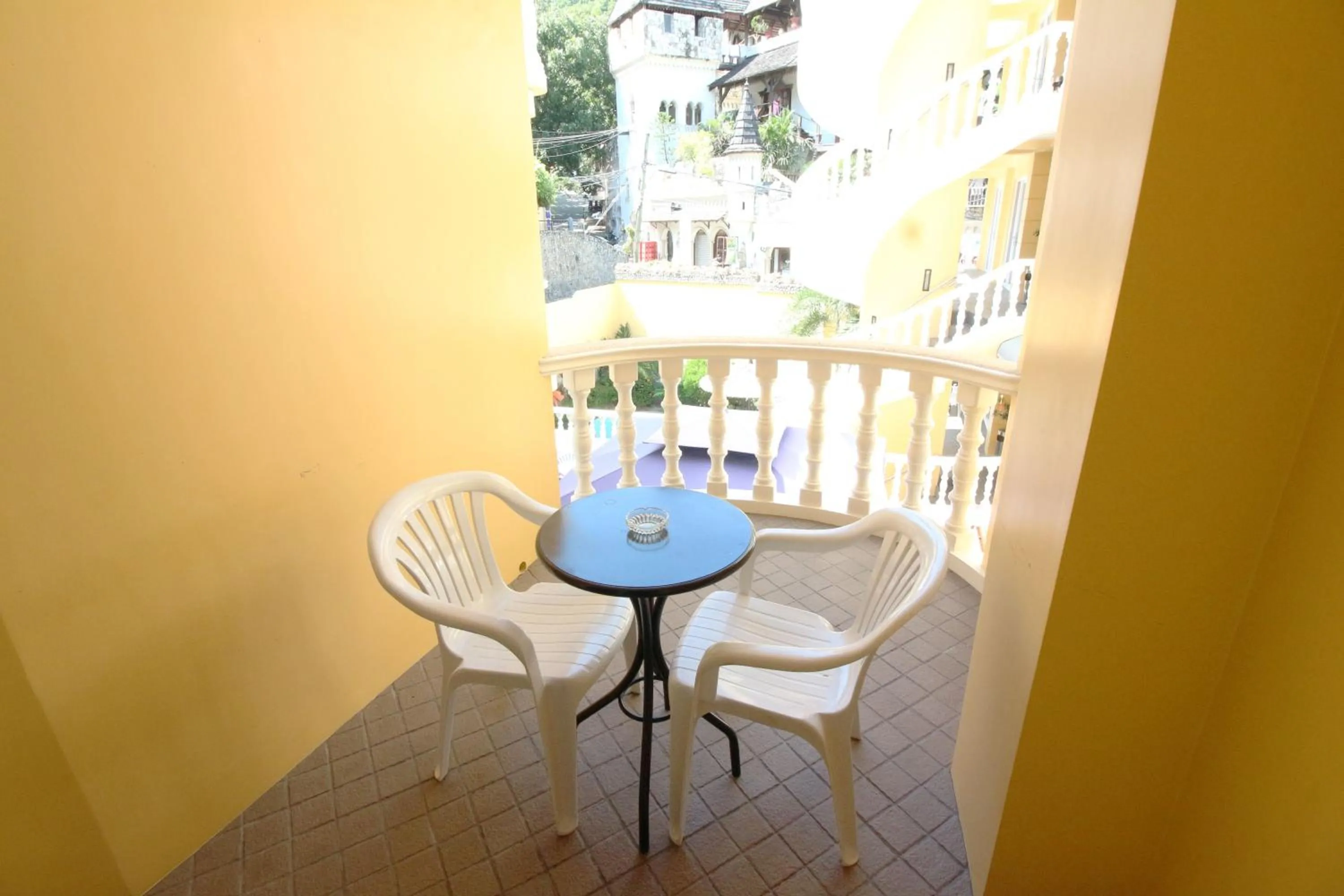 Balcony/Terrace in Mermaid Resort and Dive Center