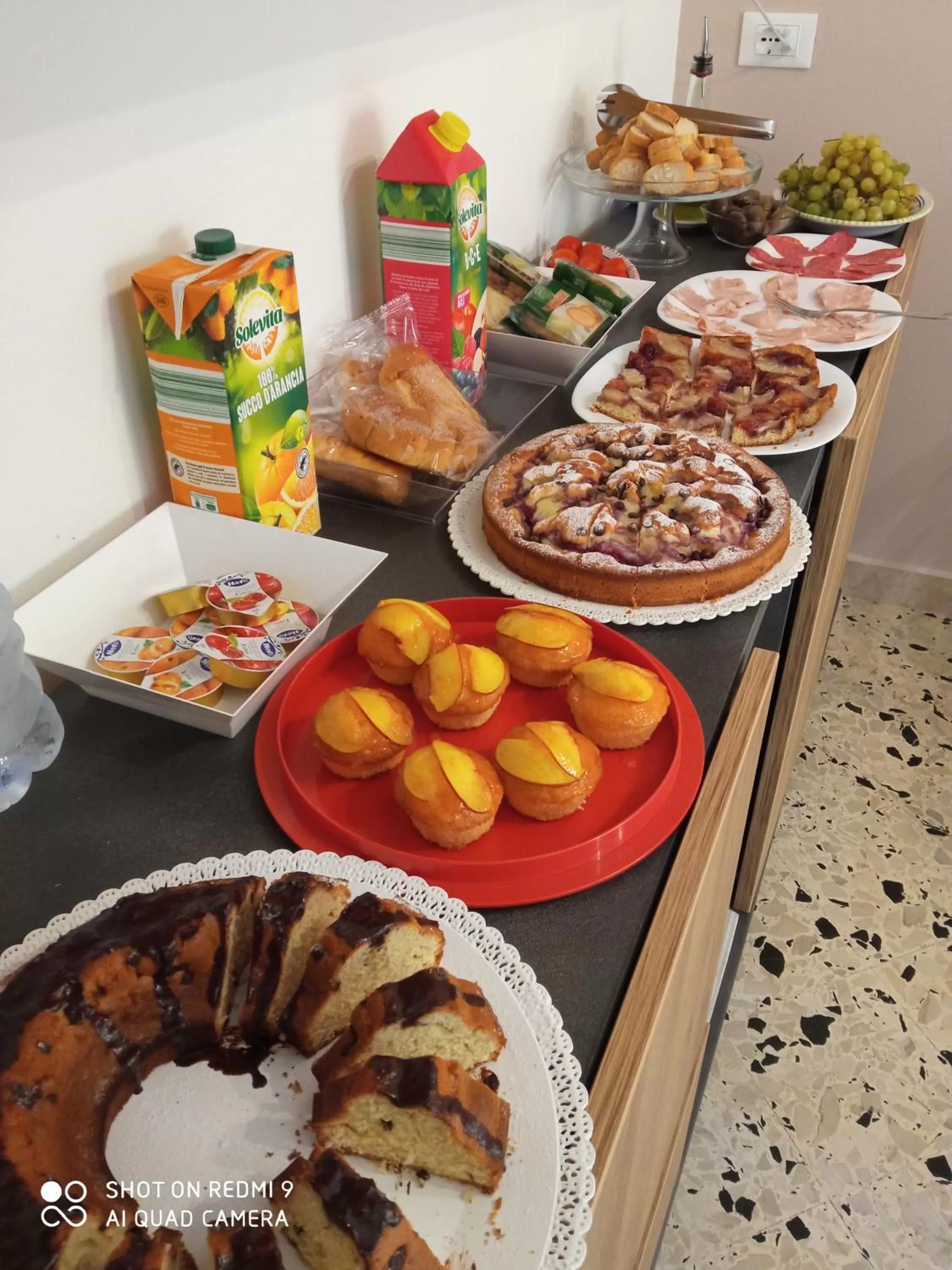 Food and drinks in B&B A Modo Mio