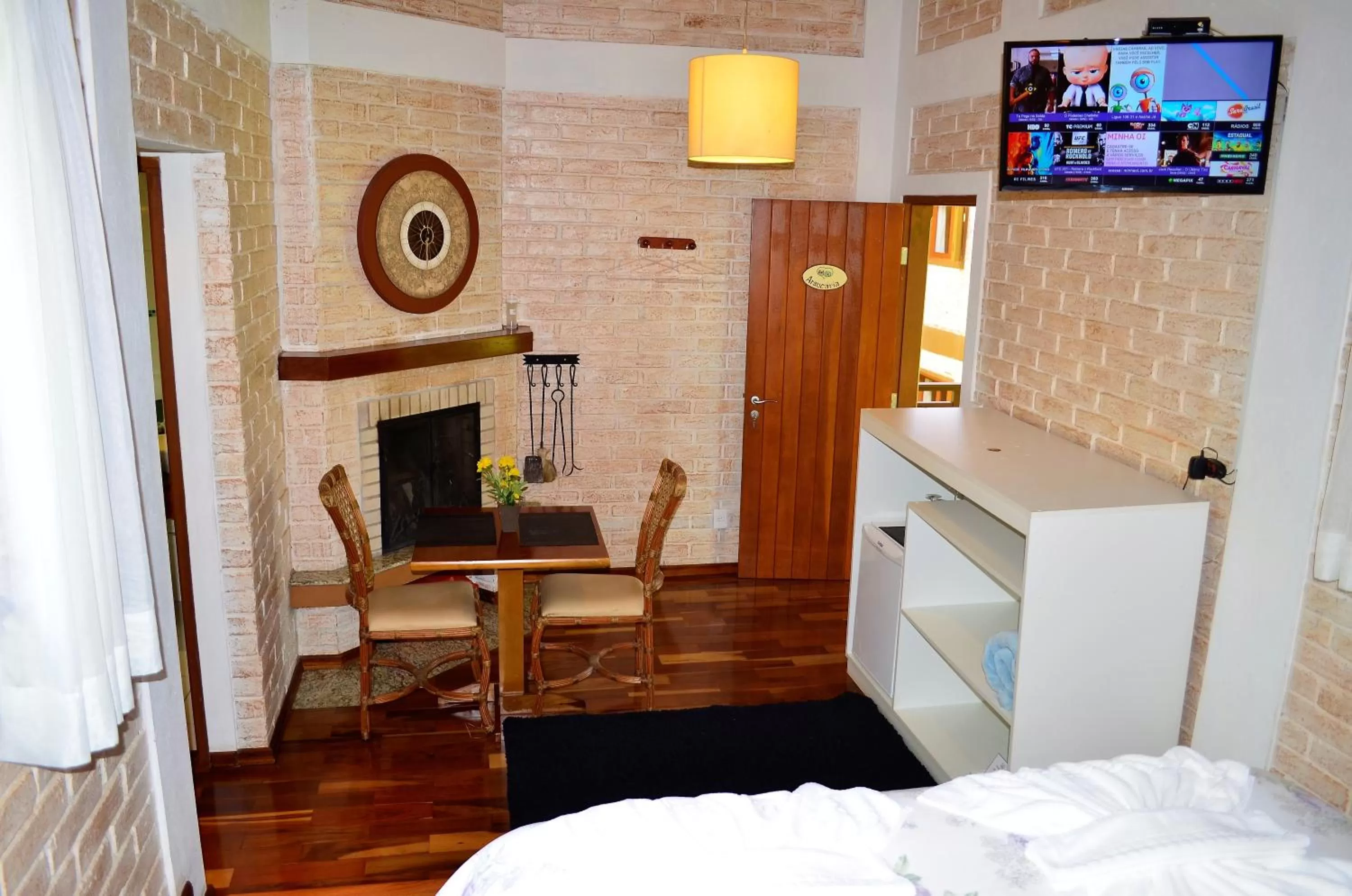 Bed in Pousada Toca Da Coruja