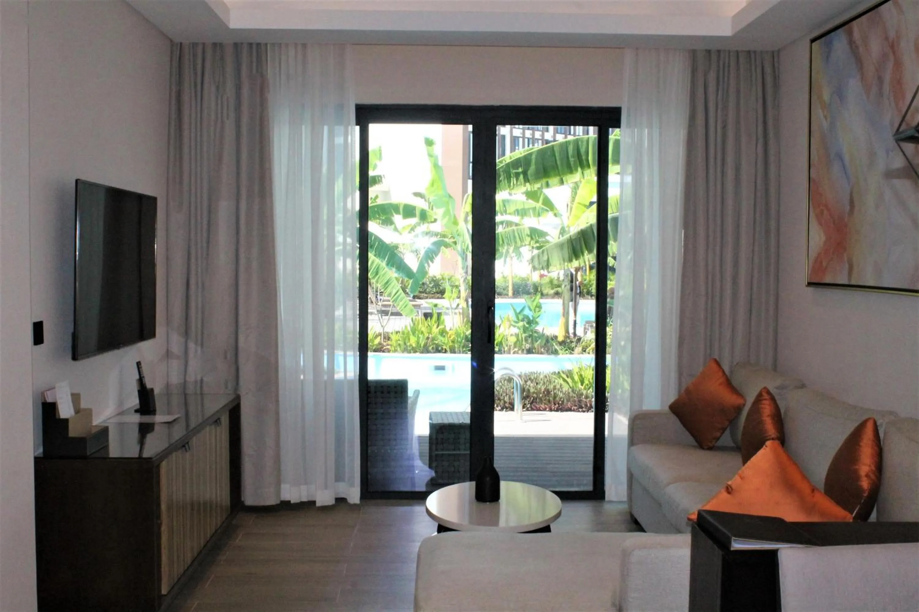 Living room in Millennium Resort Salalah