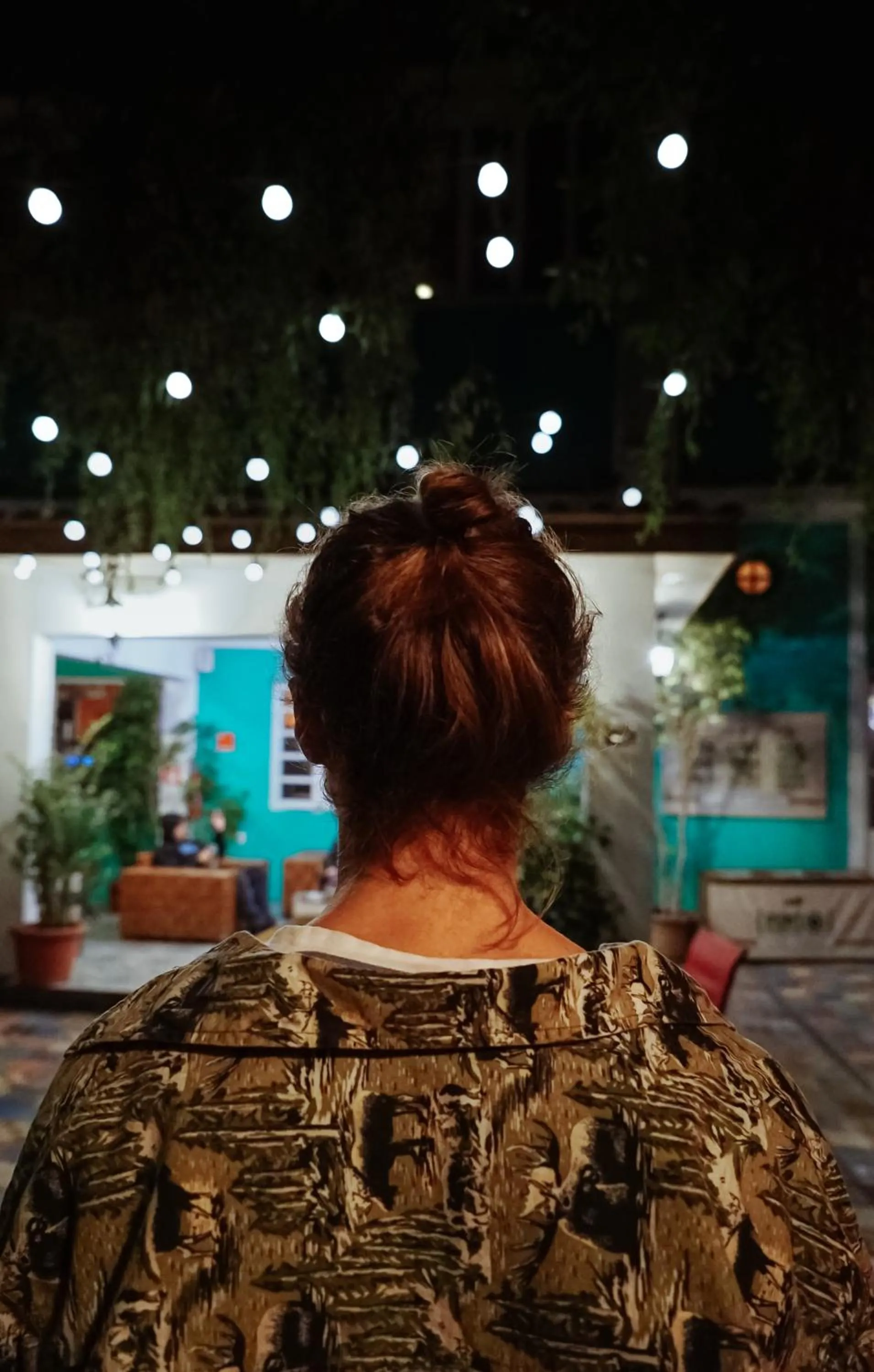 Patio in Hostal Providencia