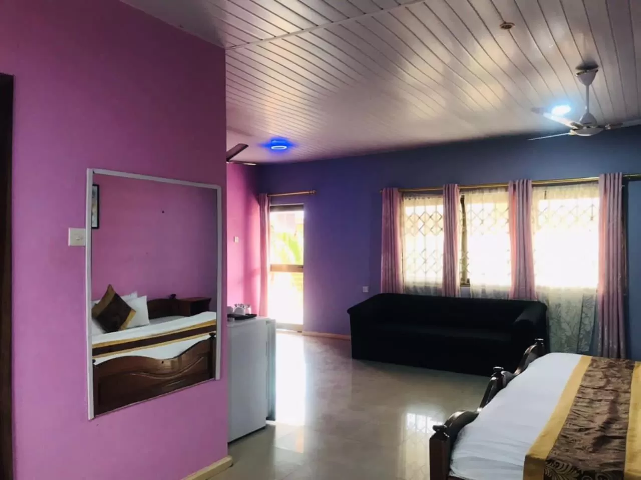 Seating Area in Hans Cottage Botel