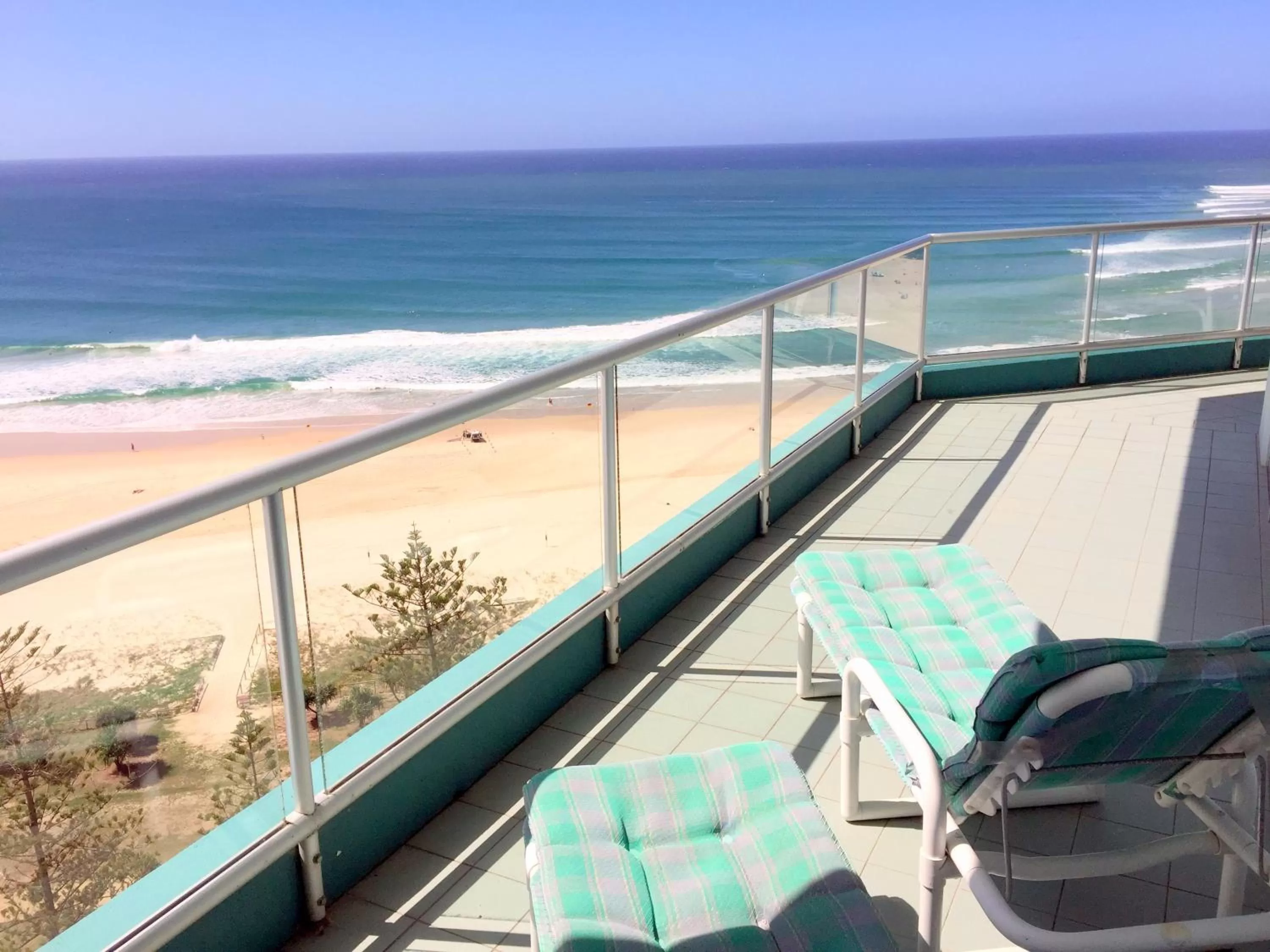 Balcony/Terrace in Ocean Plaza Resort