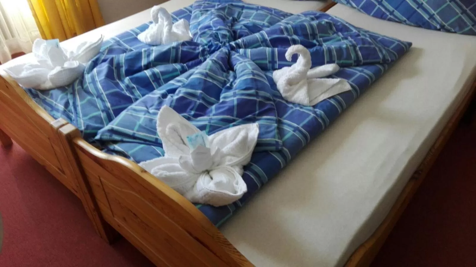 Bed in Hotel Quellenhof