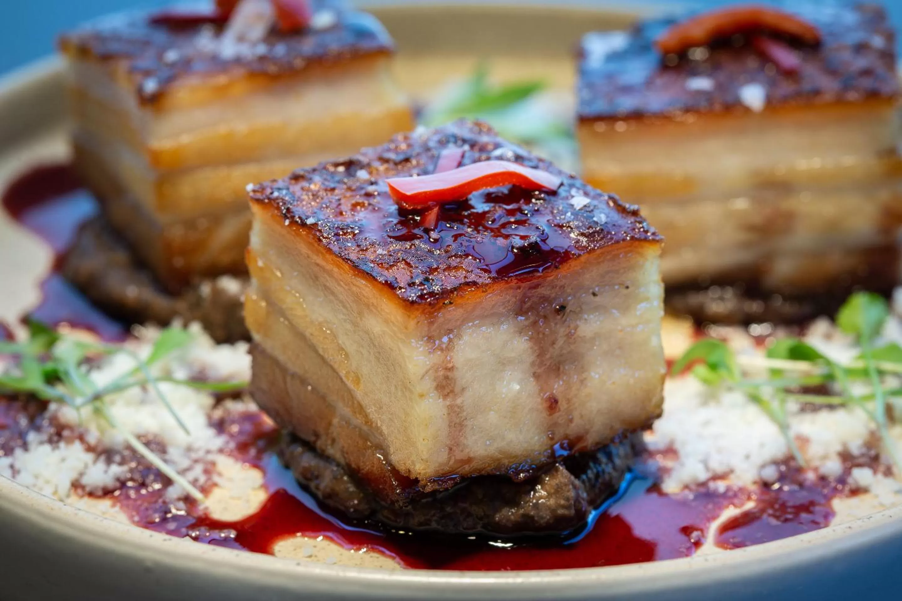Food close-up in Houston CityPlace Marriott at Springwoods Village