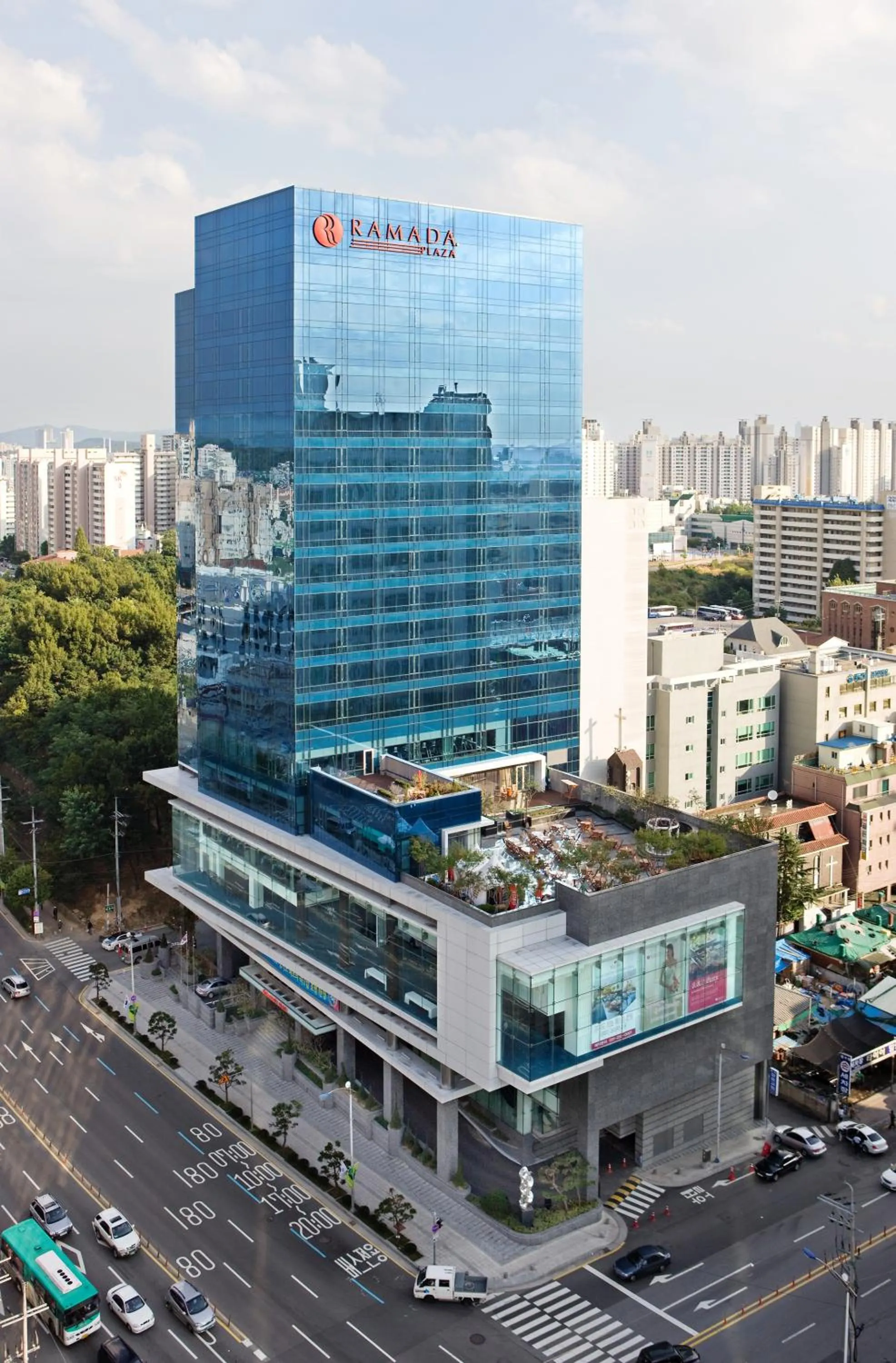 Bird's eye view in Ramada Plaza by Wyndham Suwon