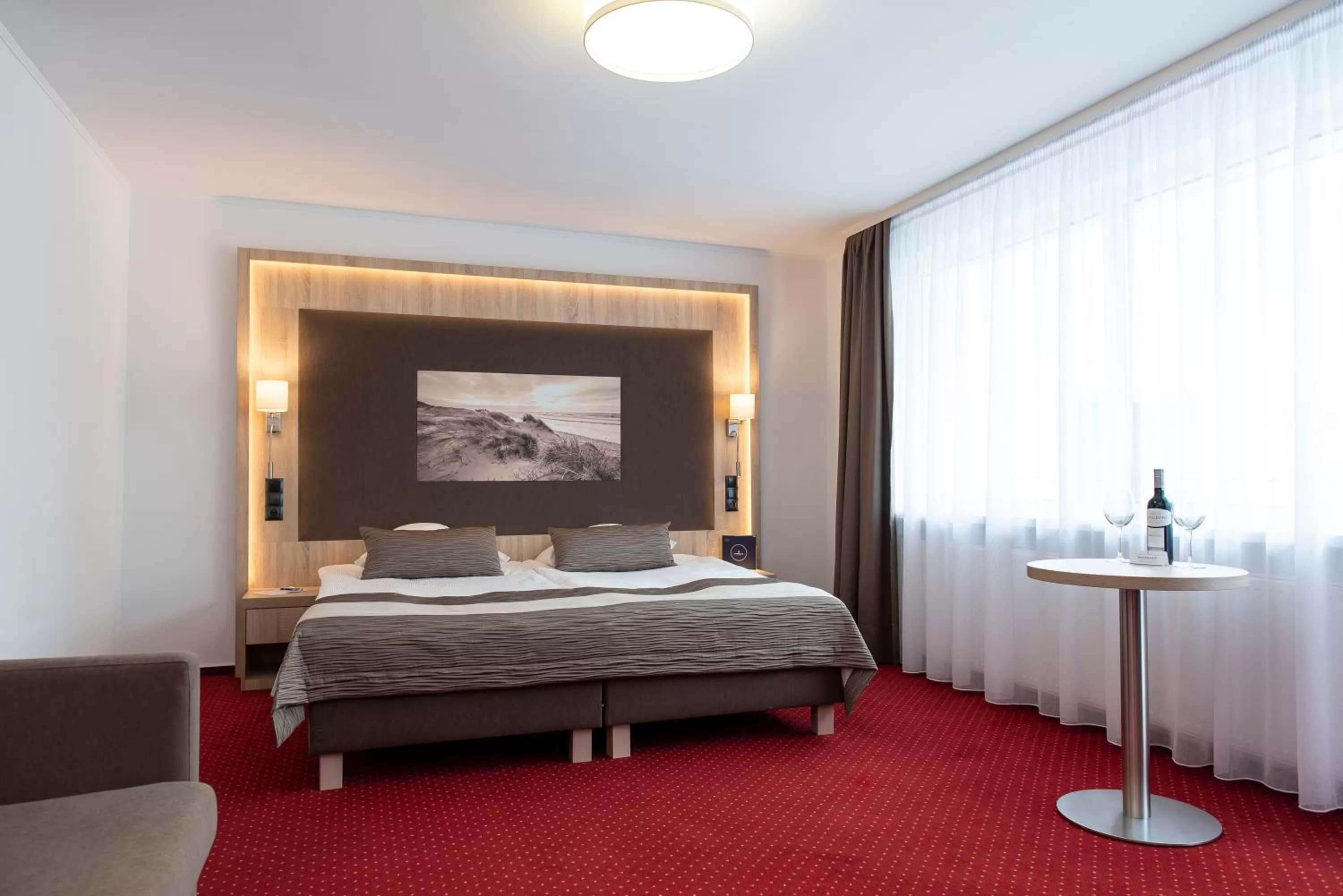 Bed in Hotel Wellness Medical Spa Unitral