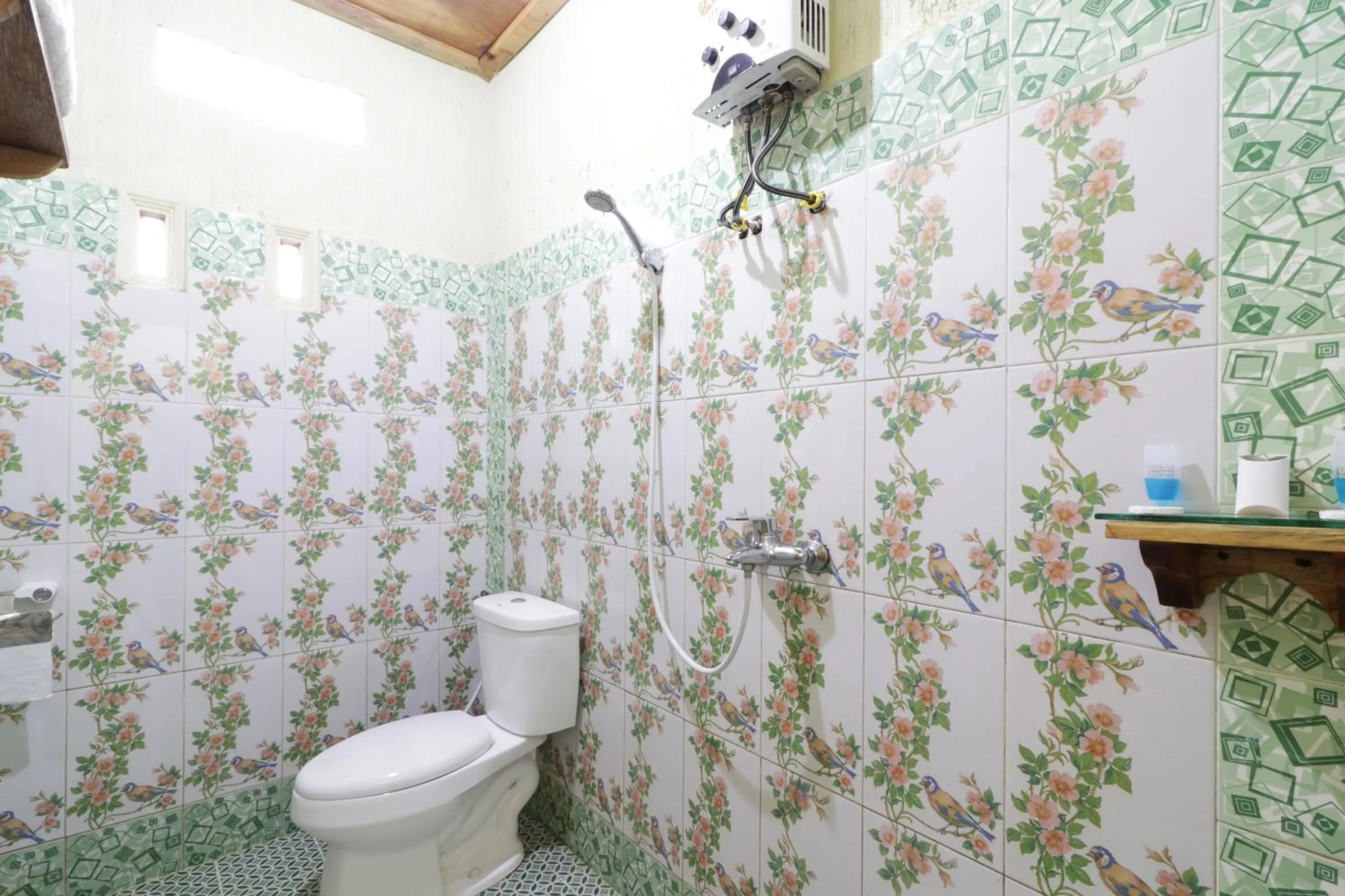 Toilet in Alloyna Country Cottage Brastagi